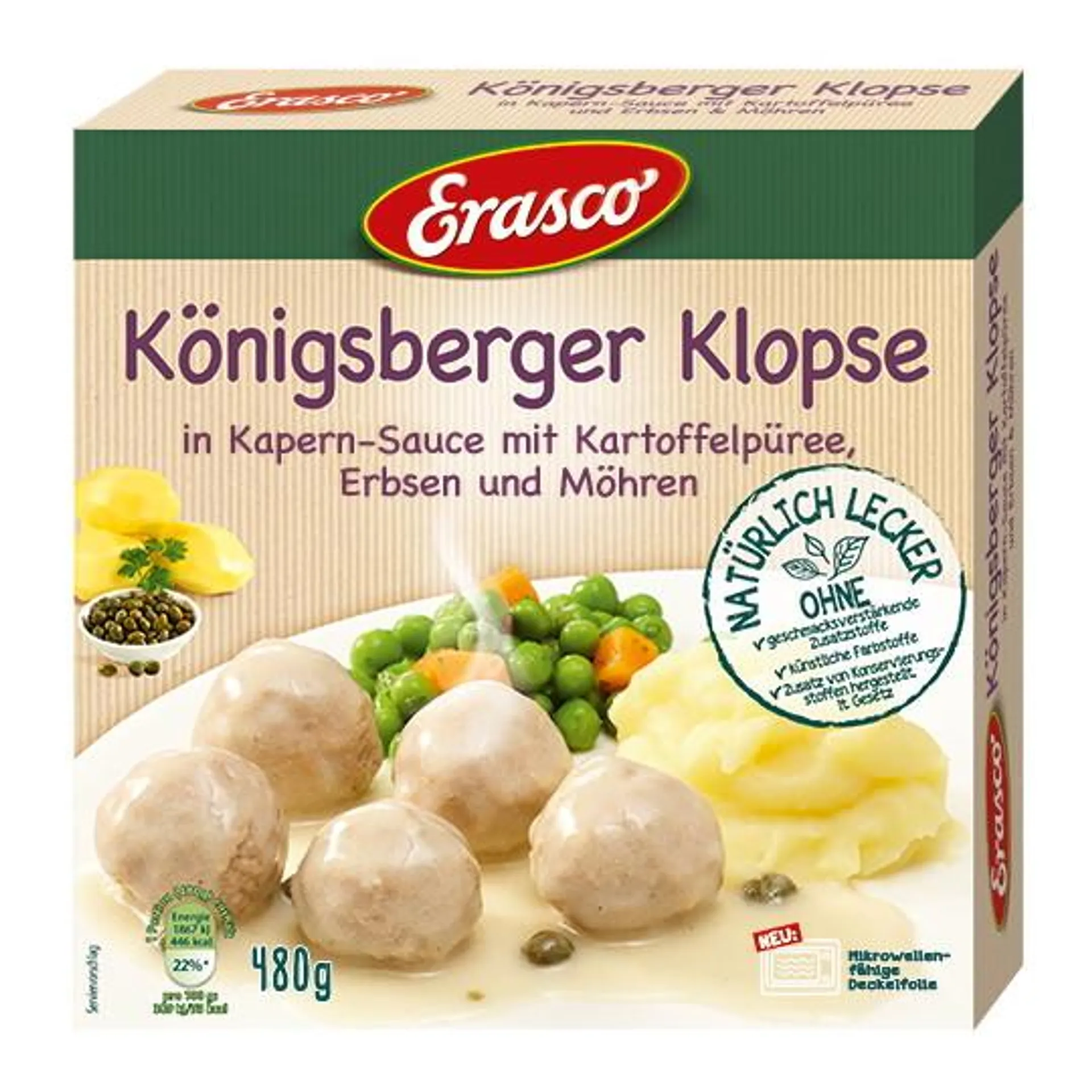 Erasco Königsberger Klopse 480G