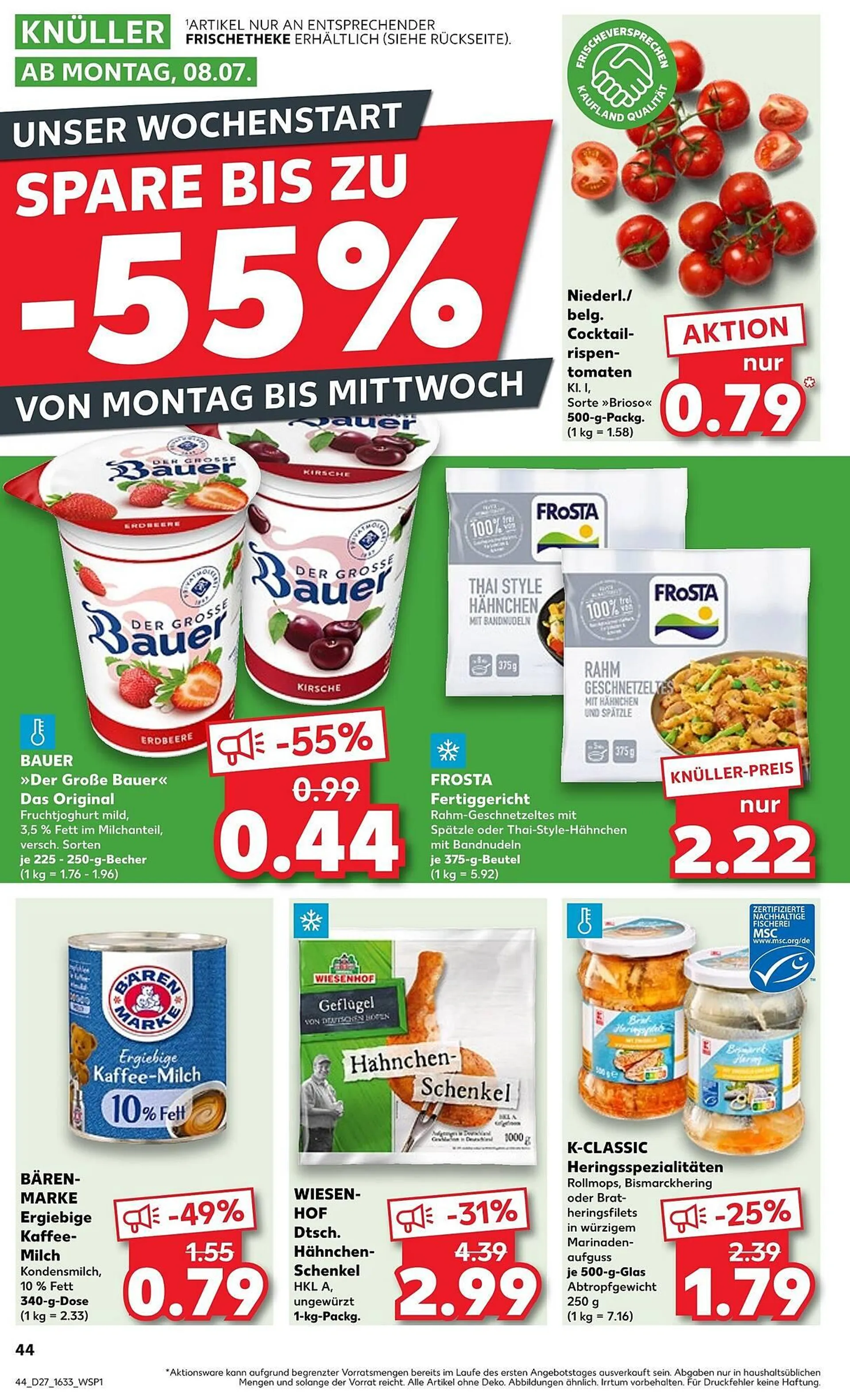 Kaufland Prospekt von 3. Juli bis 10. Juli 2024 - Prospekt seite 52