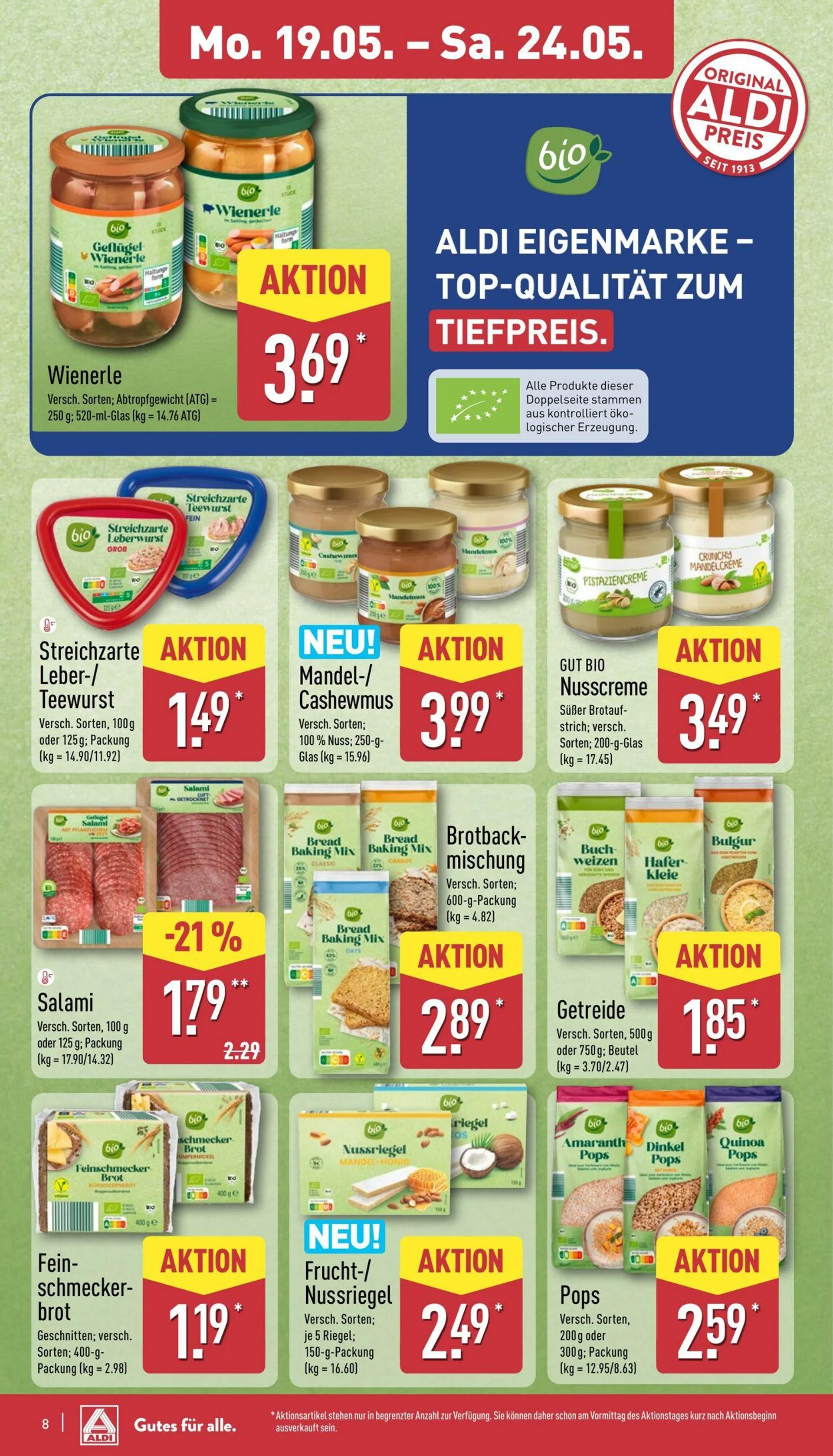 Aldi-Nord von 12. Mai bis 17. Mai 2025 - Prospekt seite 12
