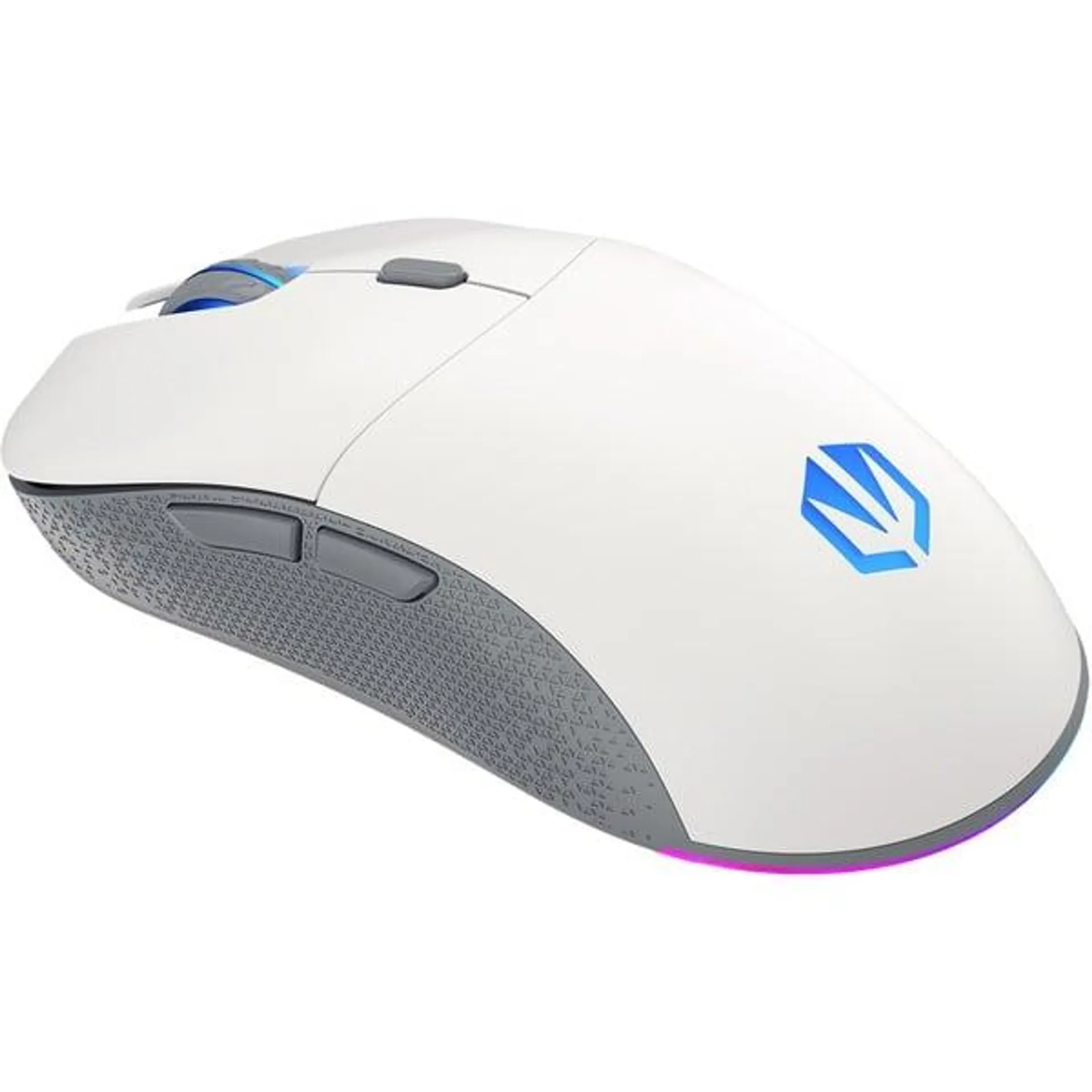 Gem Plus Wireless Onyx White, Gaming-Maus