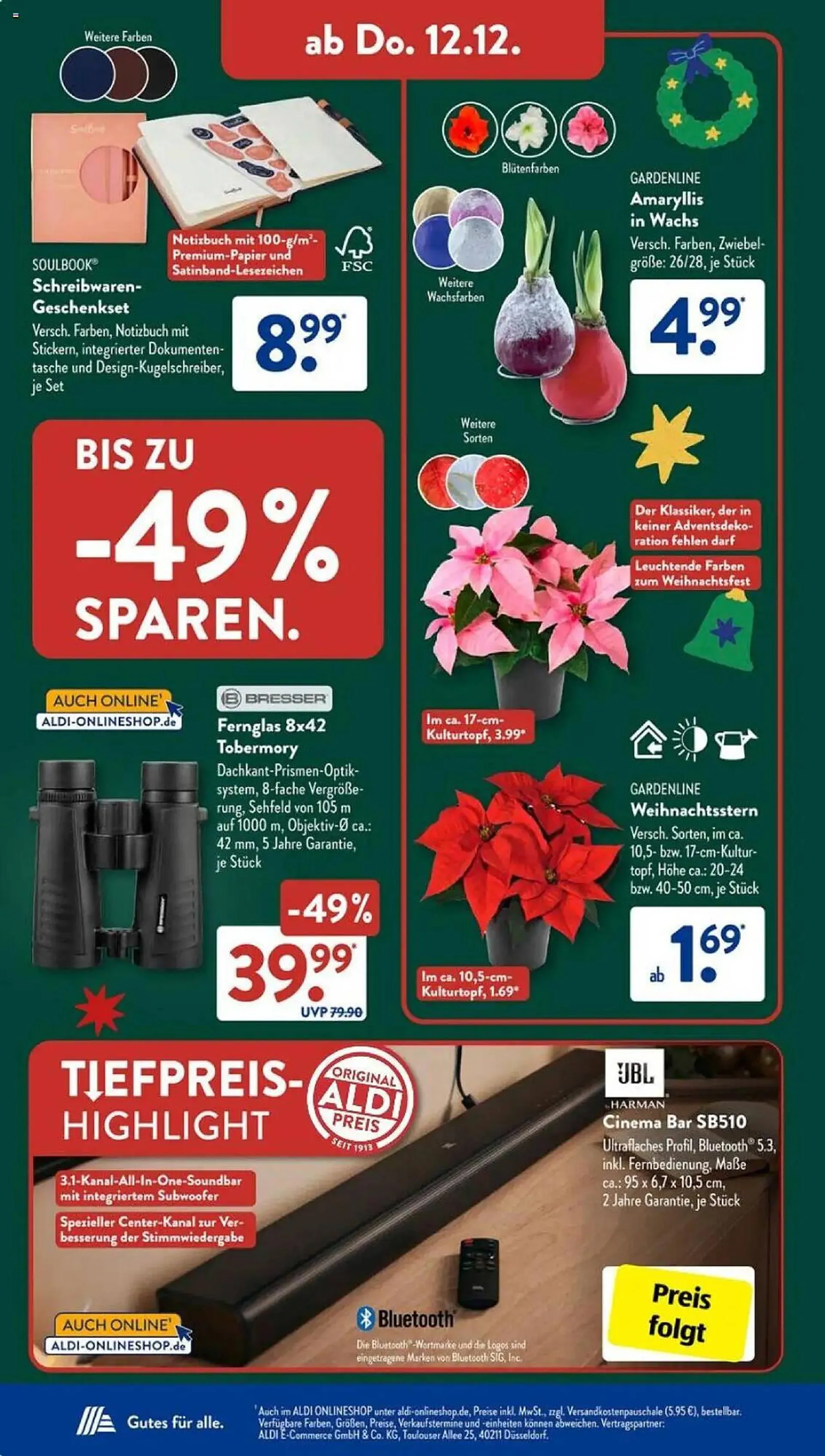 Aldi Süd Prospekt von 9. Dezember bis 14. Dezember 2024 - Prospekt seite 21