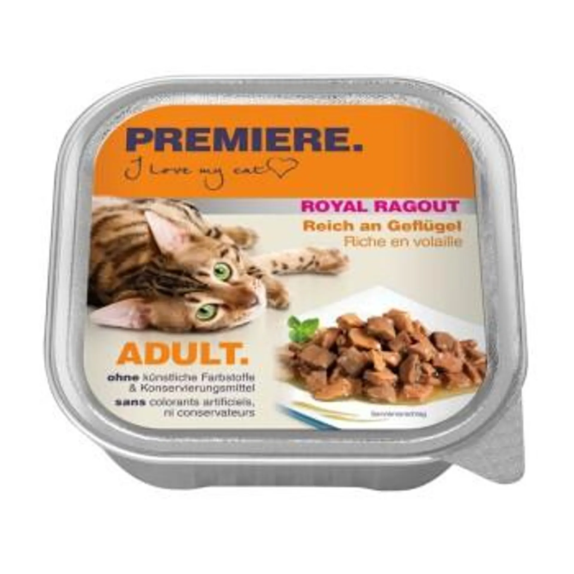 PREMIERE Royal Ragout Geflügel 16x100 g