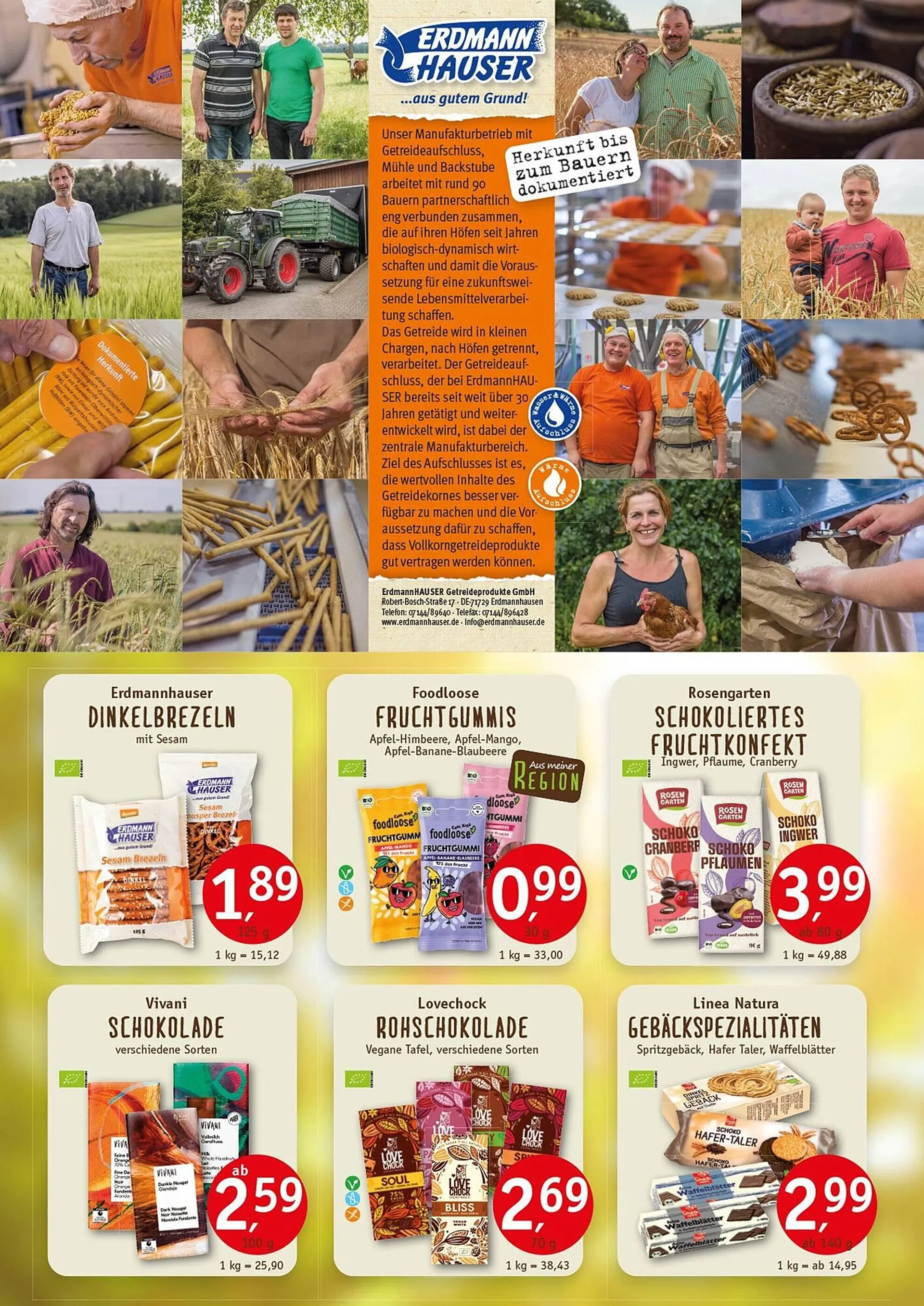 Erdkorn Biomarkt Prospekt von 1. Oktober bis 31. Oktober 2024 - Prospekt seite 5