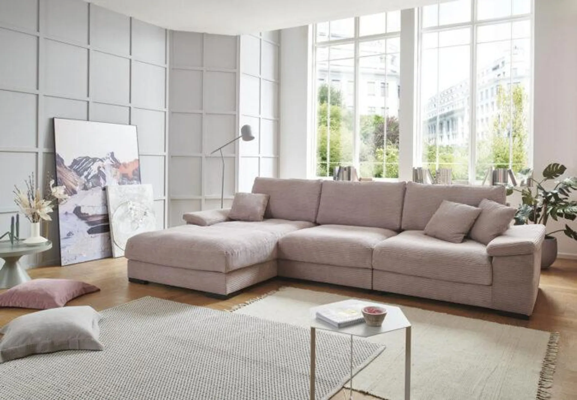 Cord Ecksofa L-Form