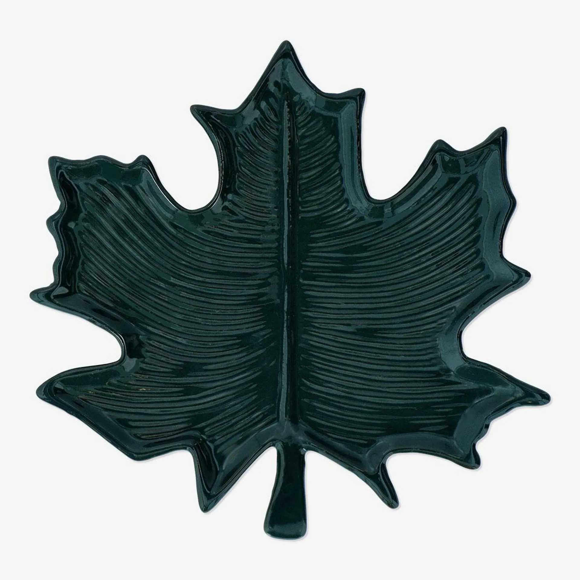 Leaf-Shaped Serving Dish - Large