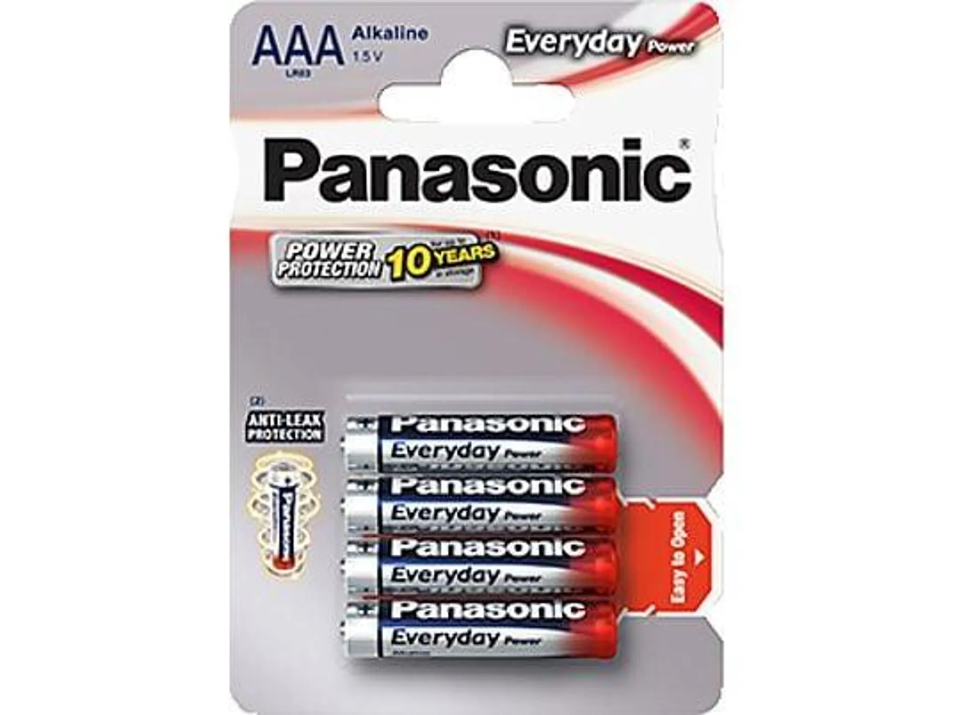 PANASONIC LR03EPS/4BP AAA Batterie, Alkaline, 1.5 Volt 4 Stück