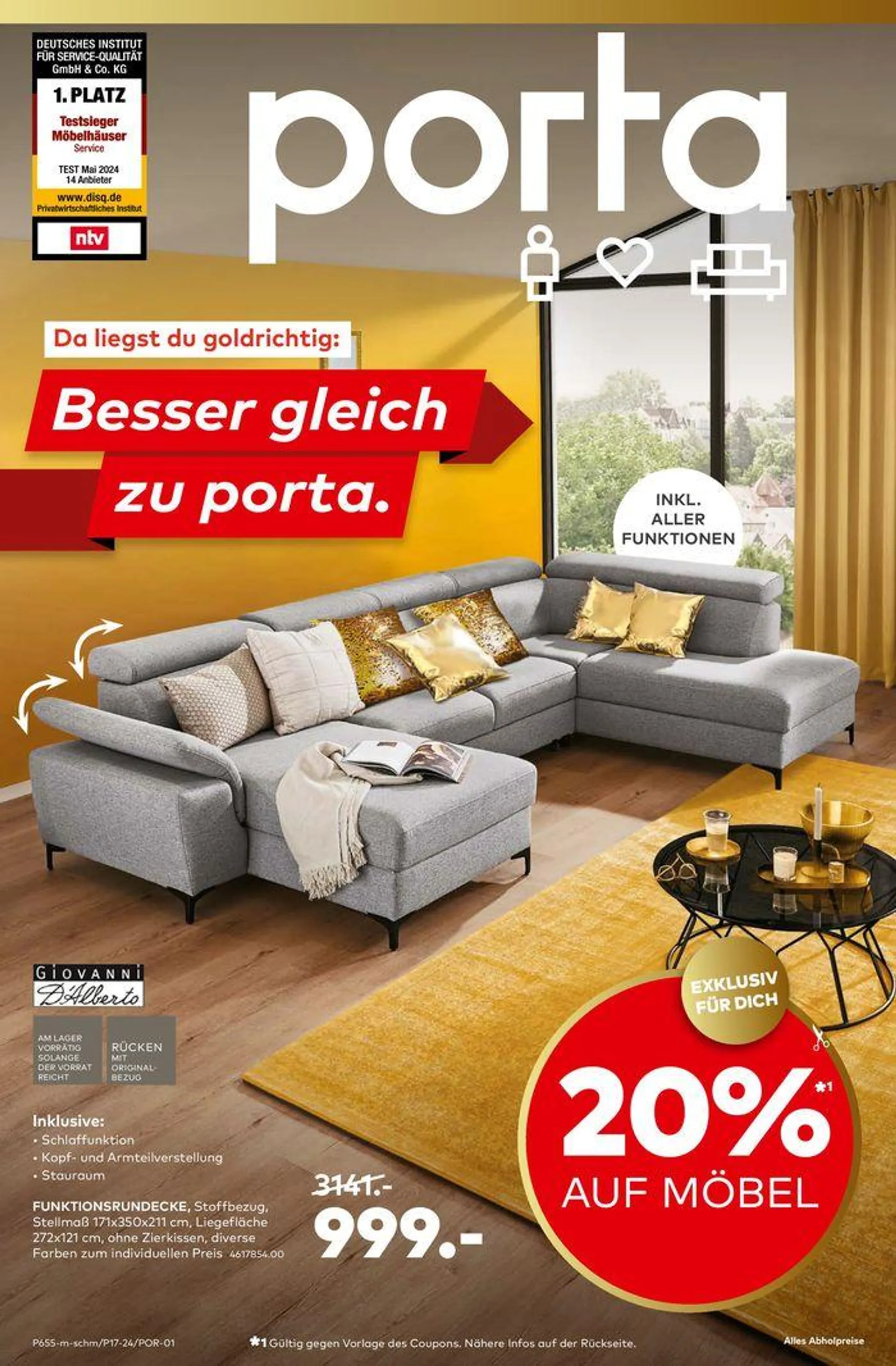 20% Auf Möbel - 1