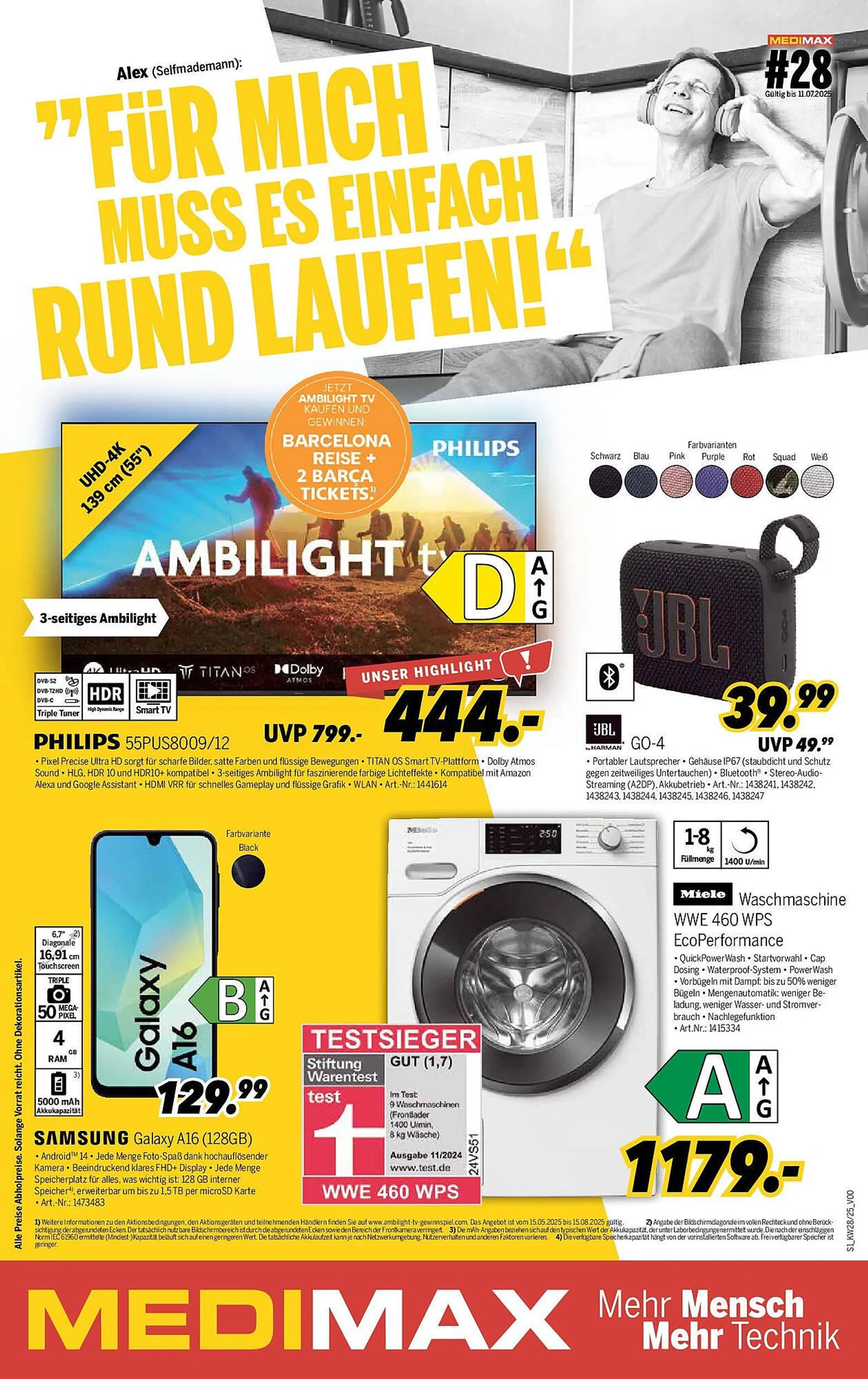 MEDIMAX Prospekt von 3. Juli bis 10. Juli 2025 - Prospekt seite 1