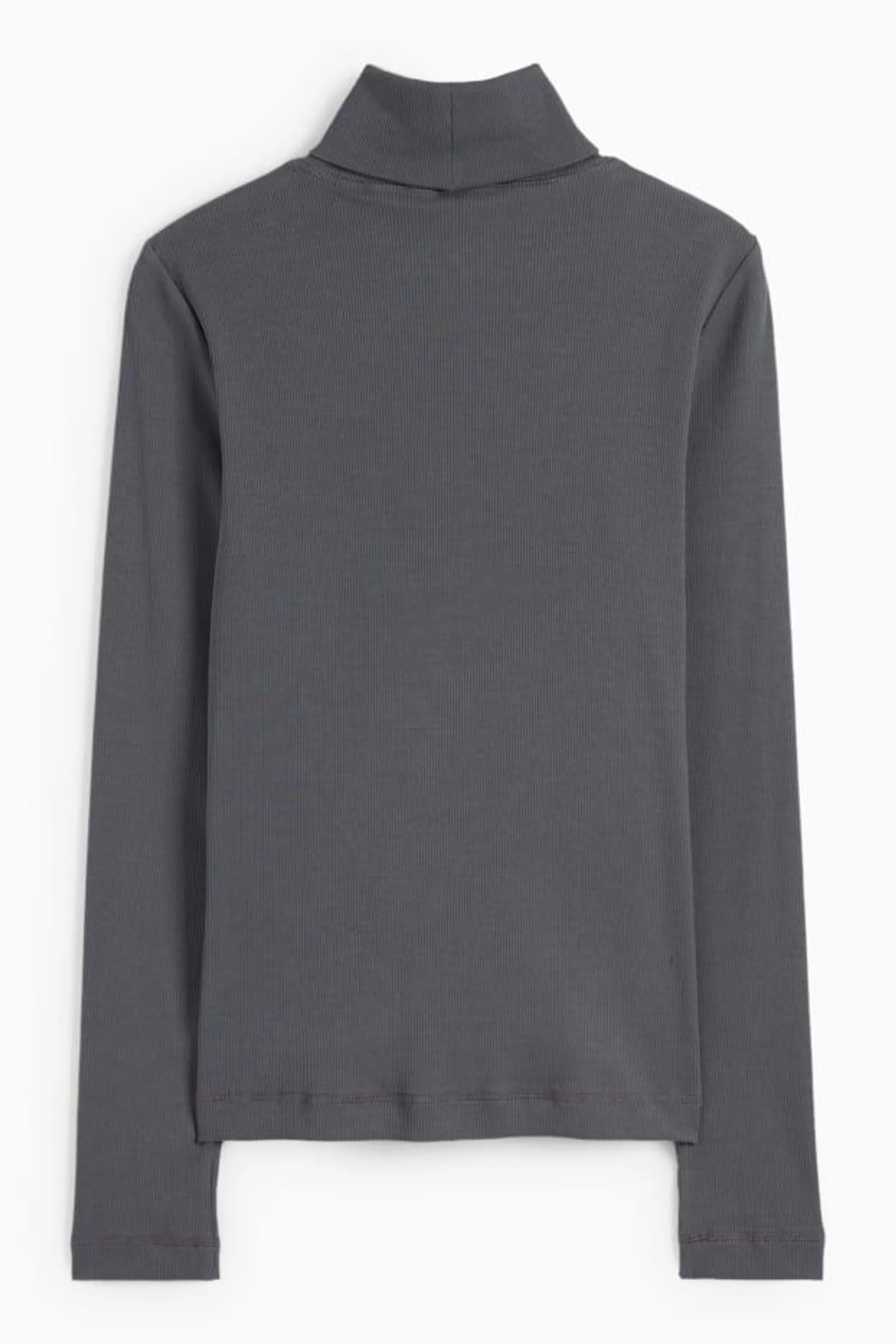 Basic polo neck top