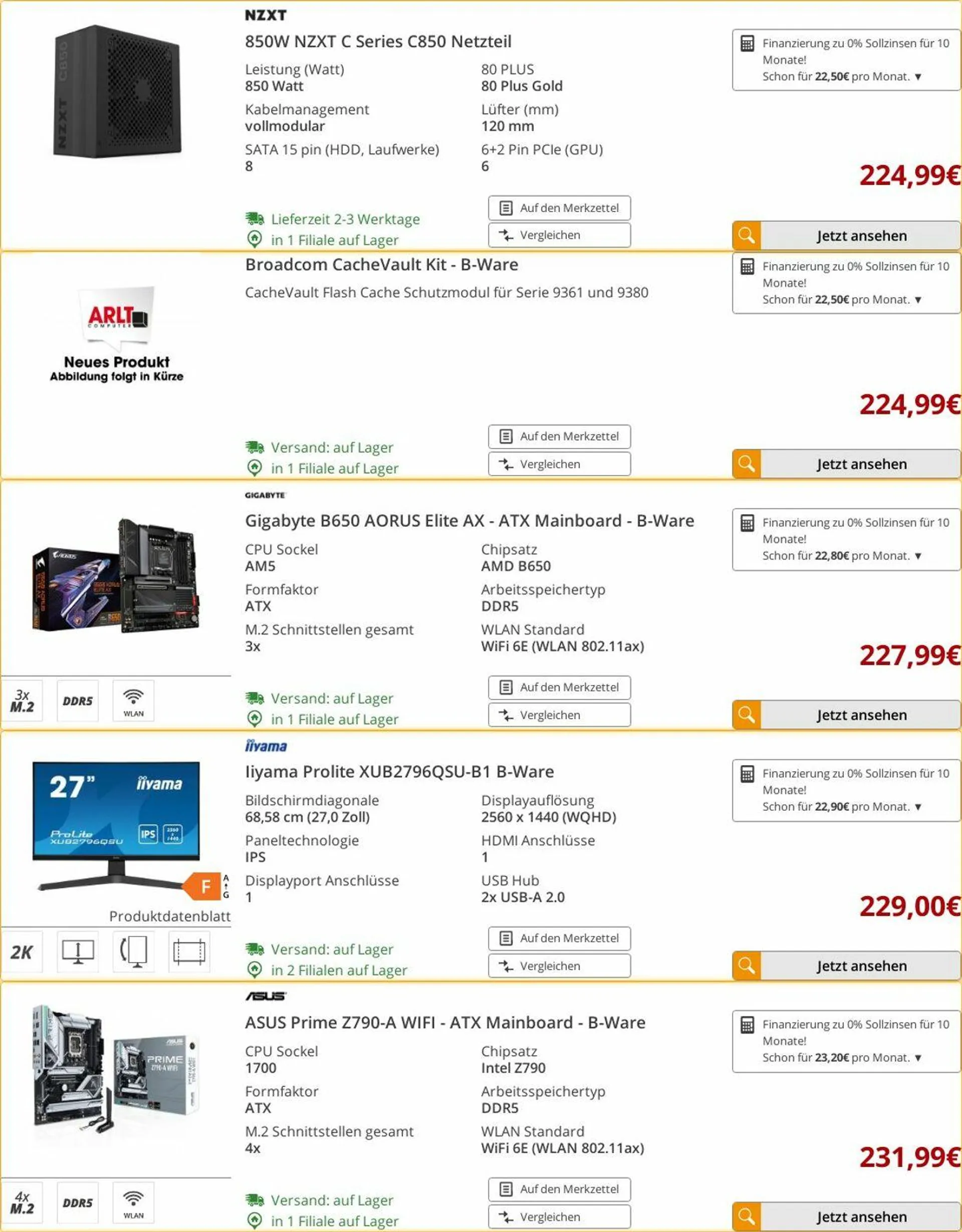 ARLT Computer Aktueller Prospekt von 25. November bis 1. Dezember 2024 - Prospekt seite 40