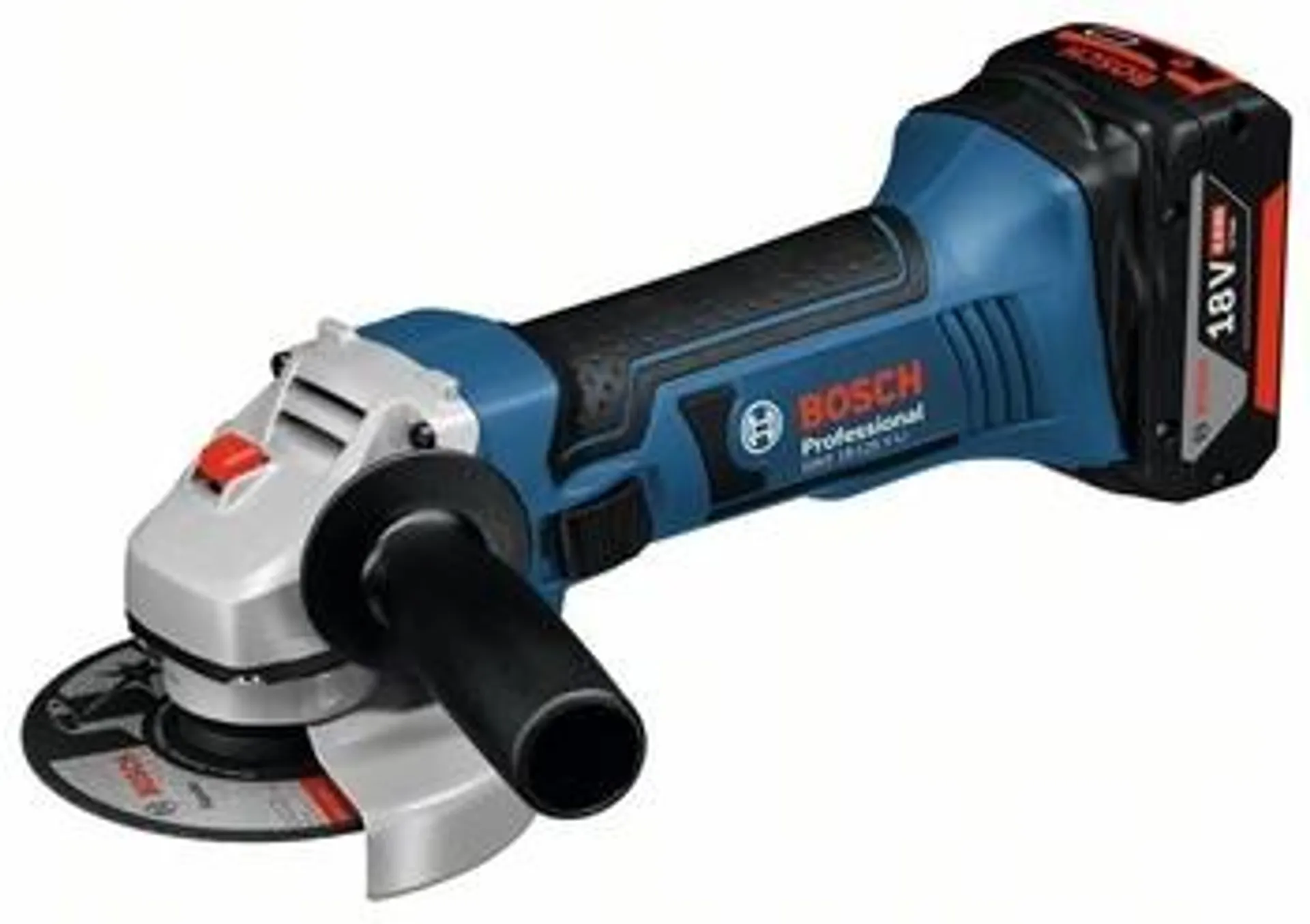 Bosch Akku-Winkelschleifer GWS 18-125 V-LI ohne Akku in L-BOXX