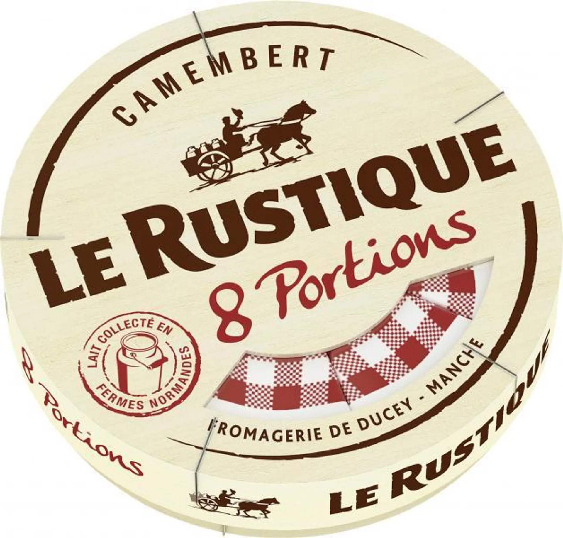 Le Rustique Camembert 8 Portionen 240 g