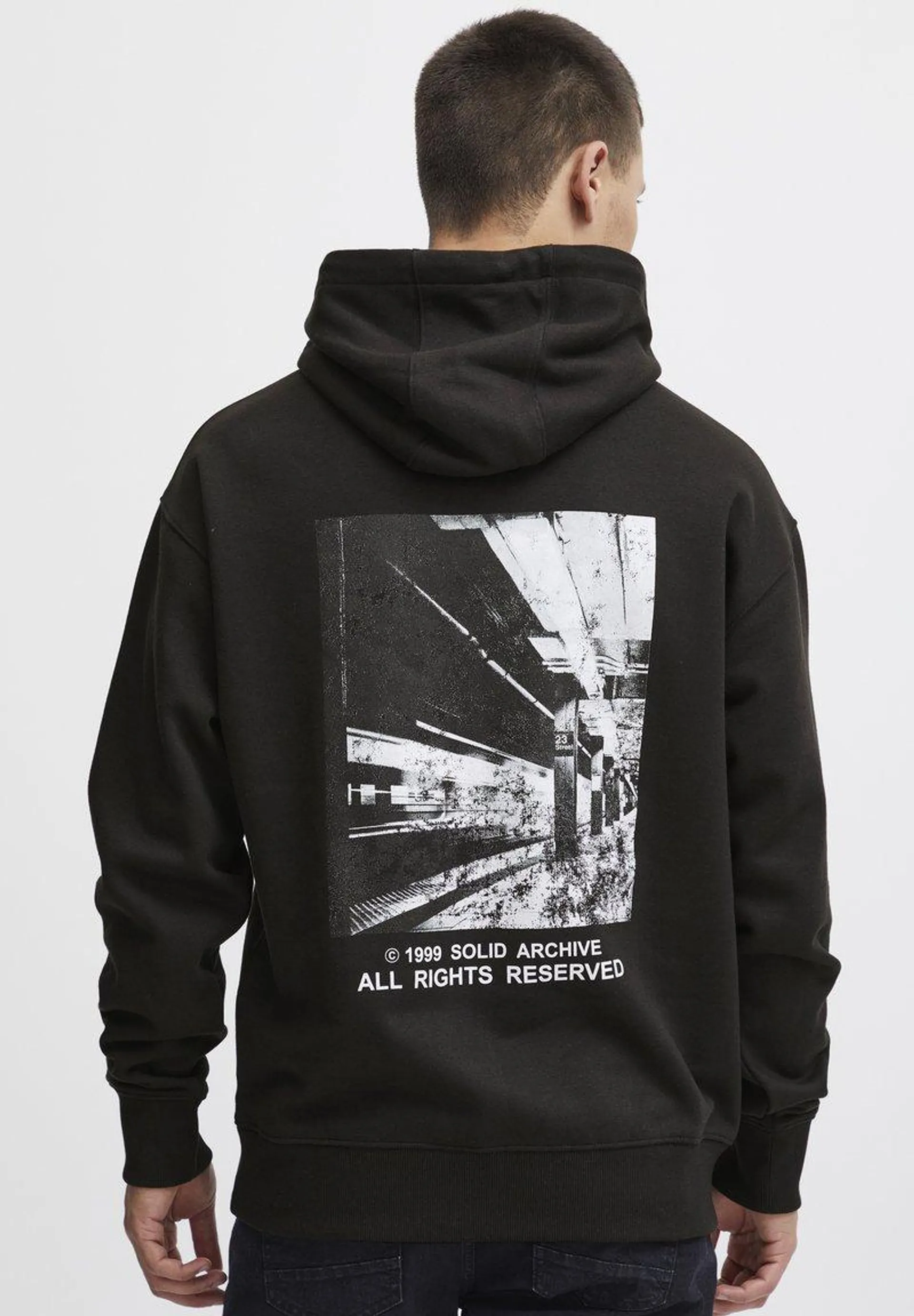 SDHANNO - Hoodie - true black