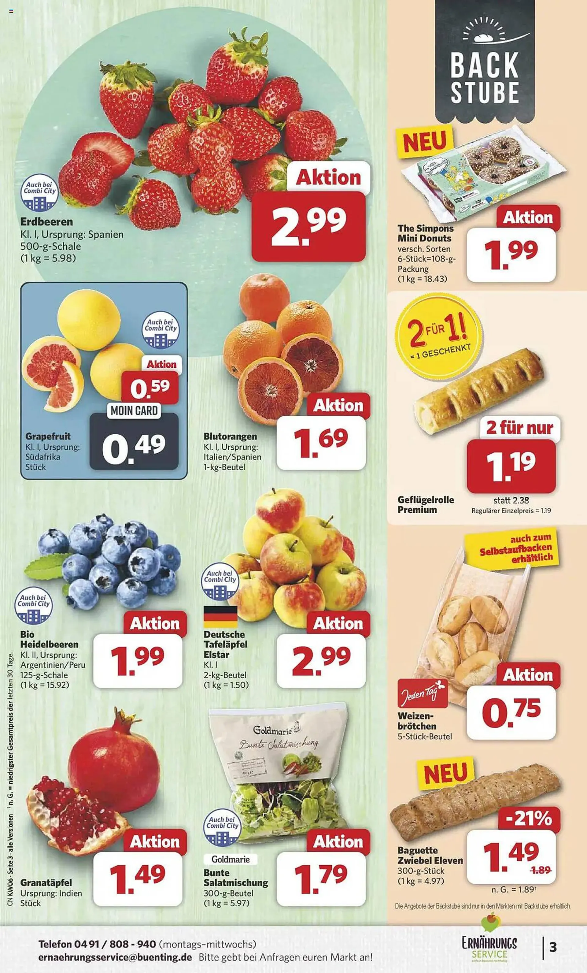 Combi Prospekt von 3. Februar bis 8. Februar 2025 - Prospekt seite 3