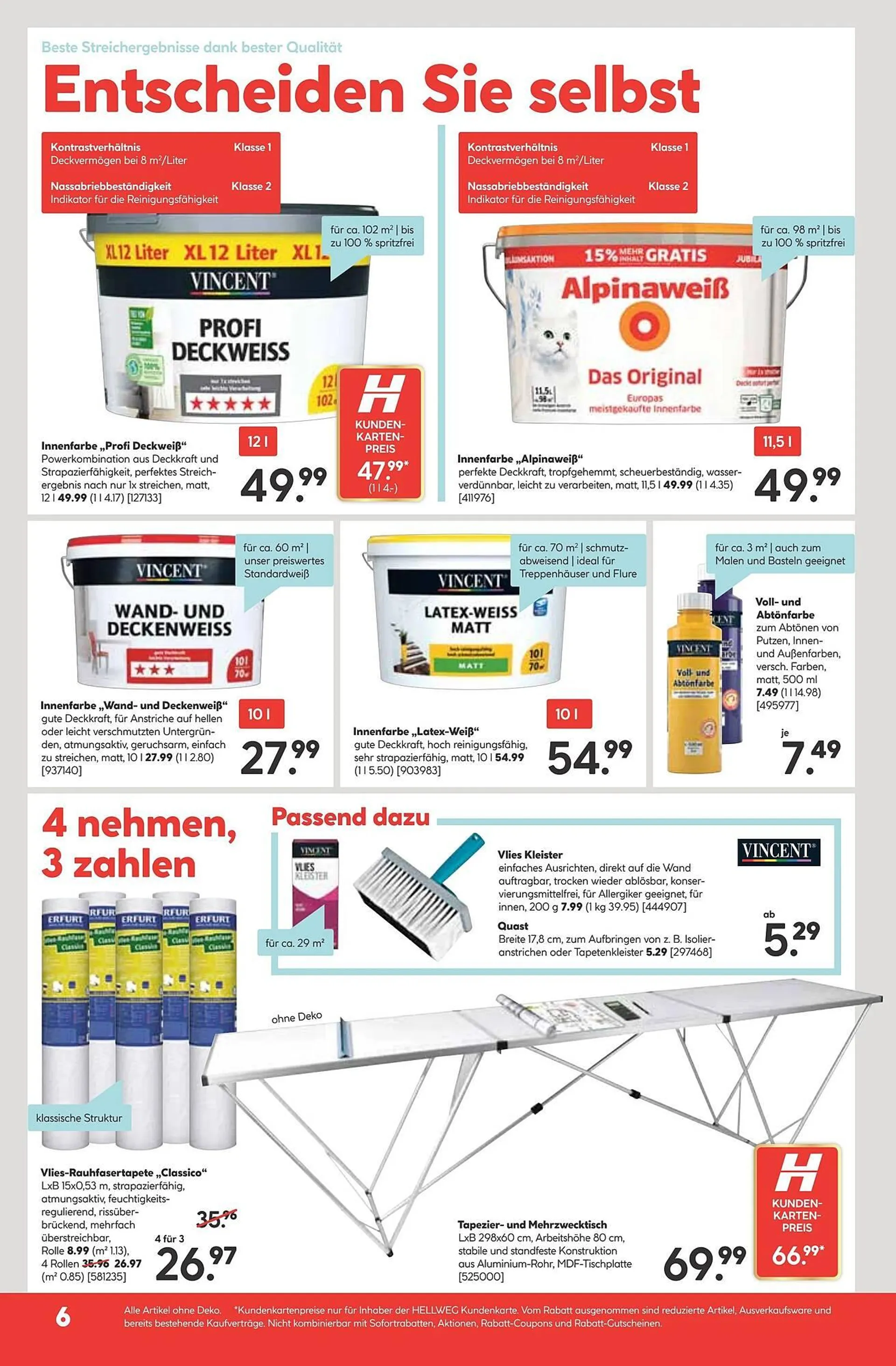 Hellweg Prospekt von 21. Oktober bis 27. Oktober 2024 - Prospekt seite 6