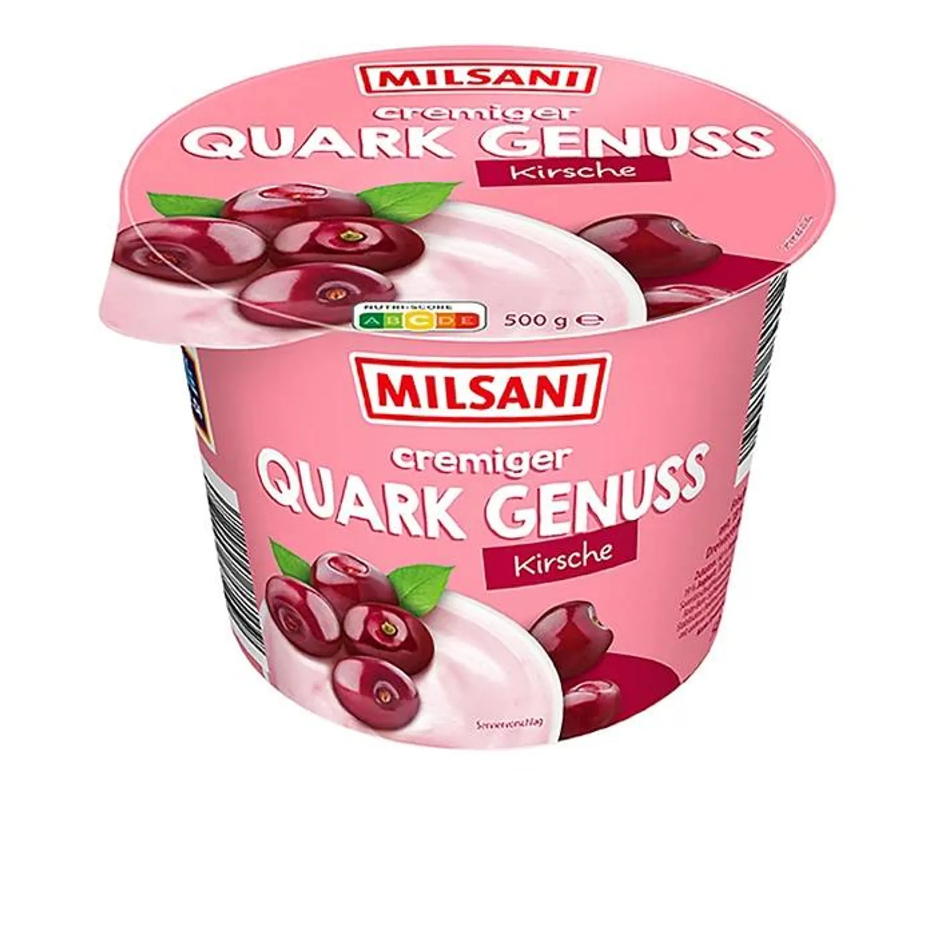 MILSANI cremiger Quark-Genuss 500 g, Kirsche