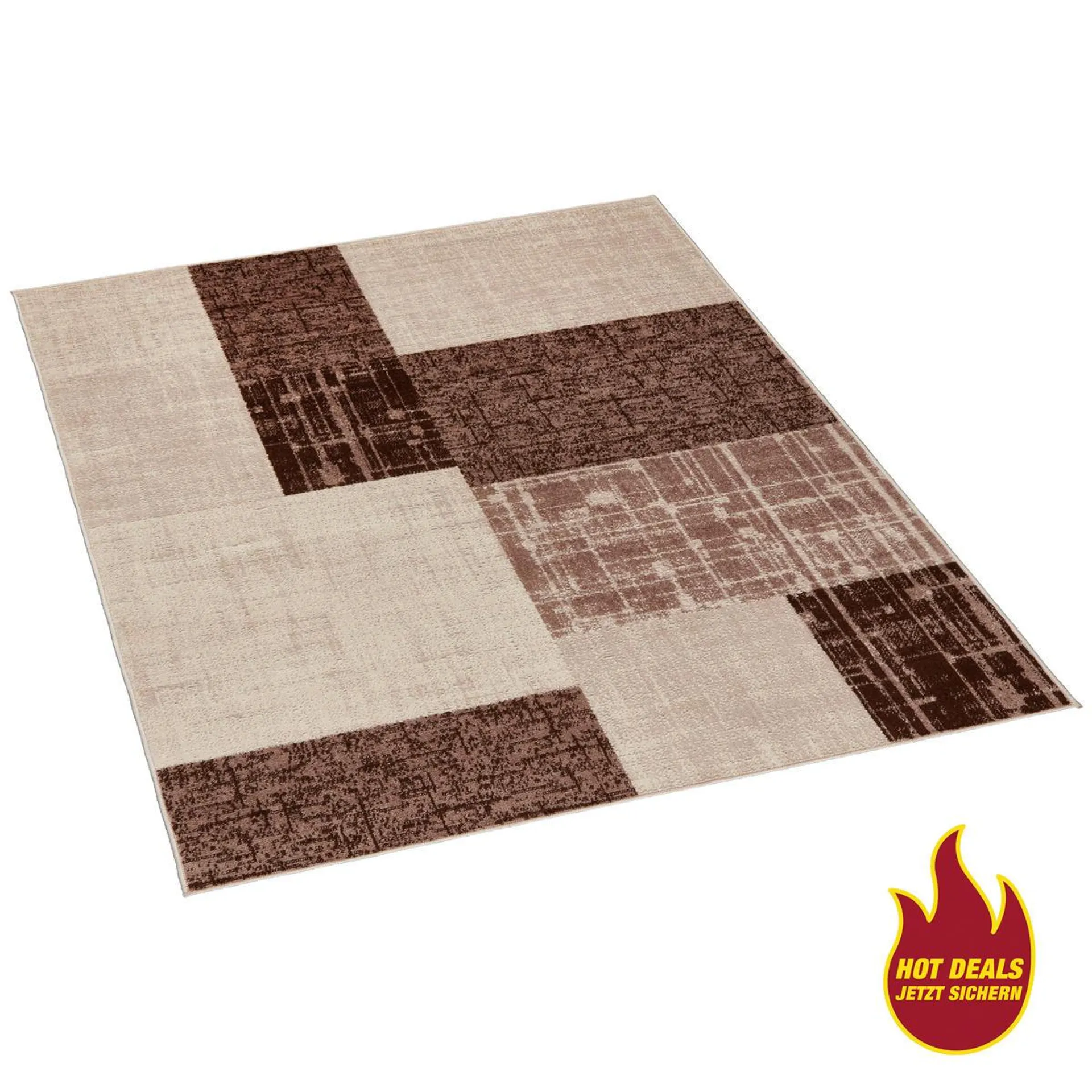 Teppich Rome beige B/L: ca. 133x190 cm