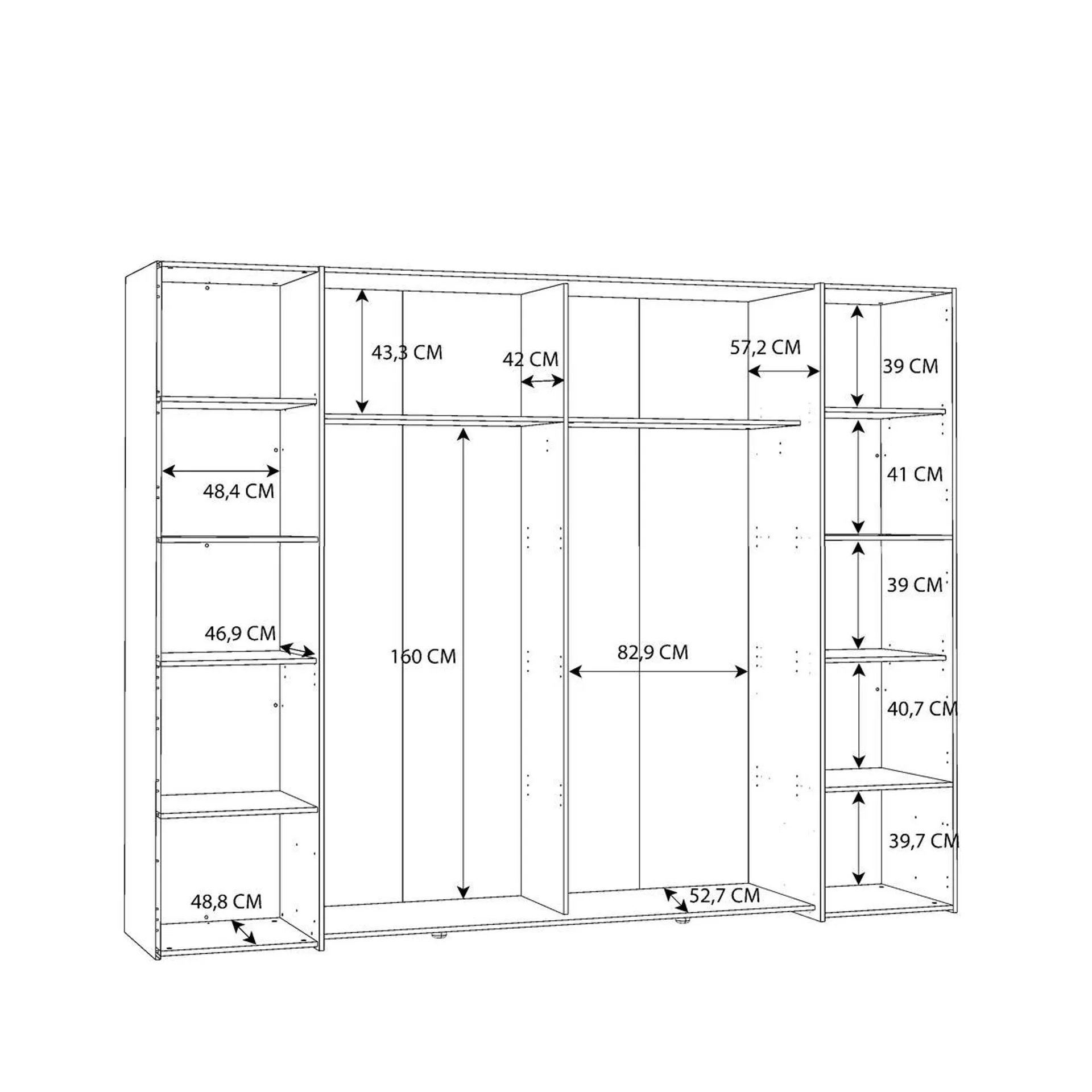 MID.YOU KLEIDERSCHRANK