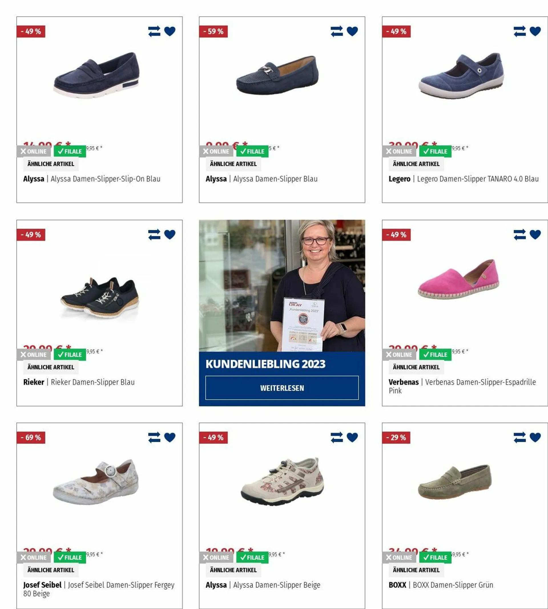 SCHUH OKAY Aktueller Prospekt von 16. September bis 25. September 2024 - Prospekt seite 85