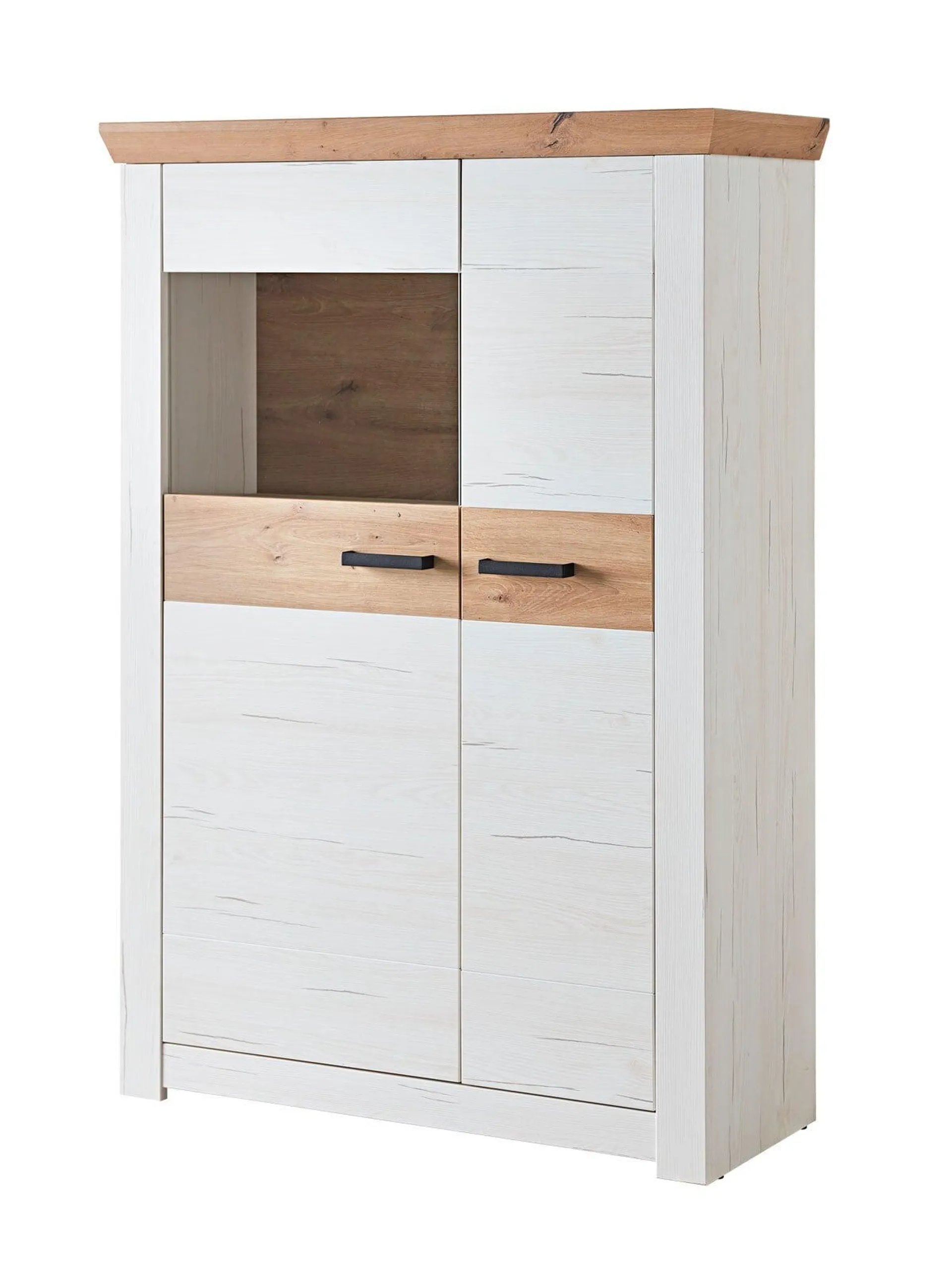 Highboard Nizza Pino Aurelio / Eiche Artisan Melamin 105x142,7x39,7 cm