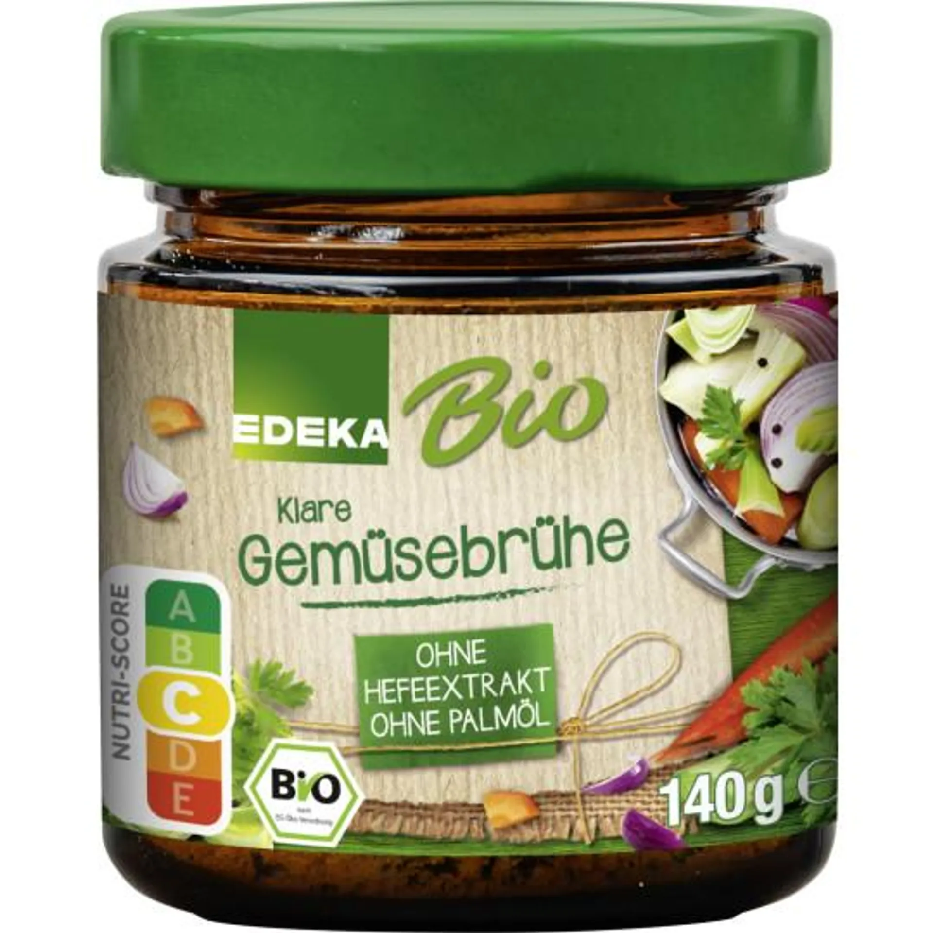 EDEKA Bio Klare Gemüsebrühe 140G