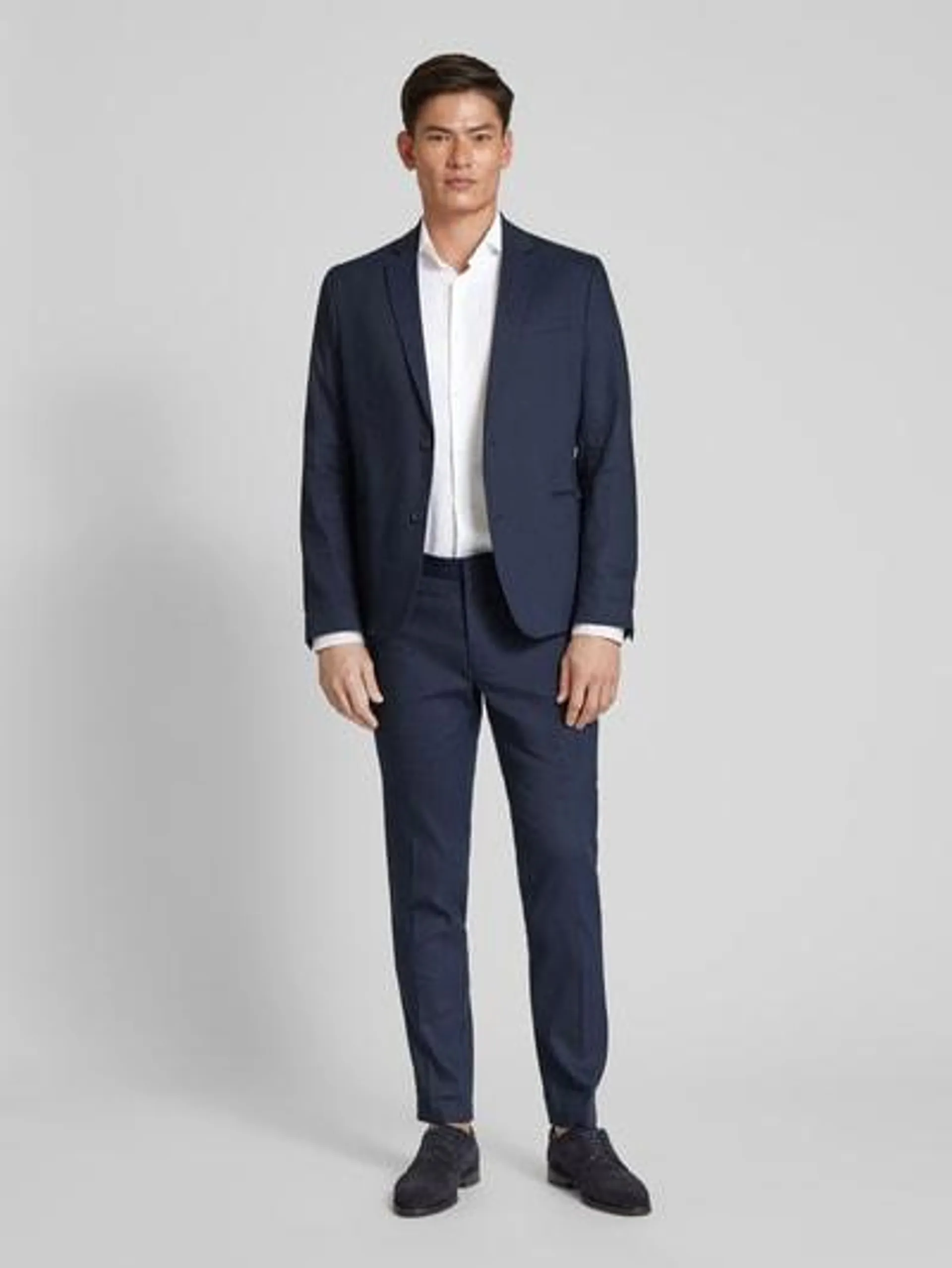 Slim Fit Business-Hemd mit Kentkragen Modell 'Hank' in weiss