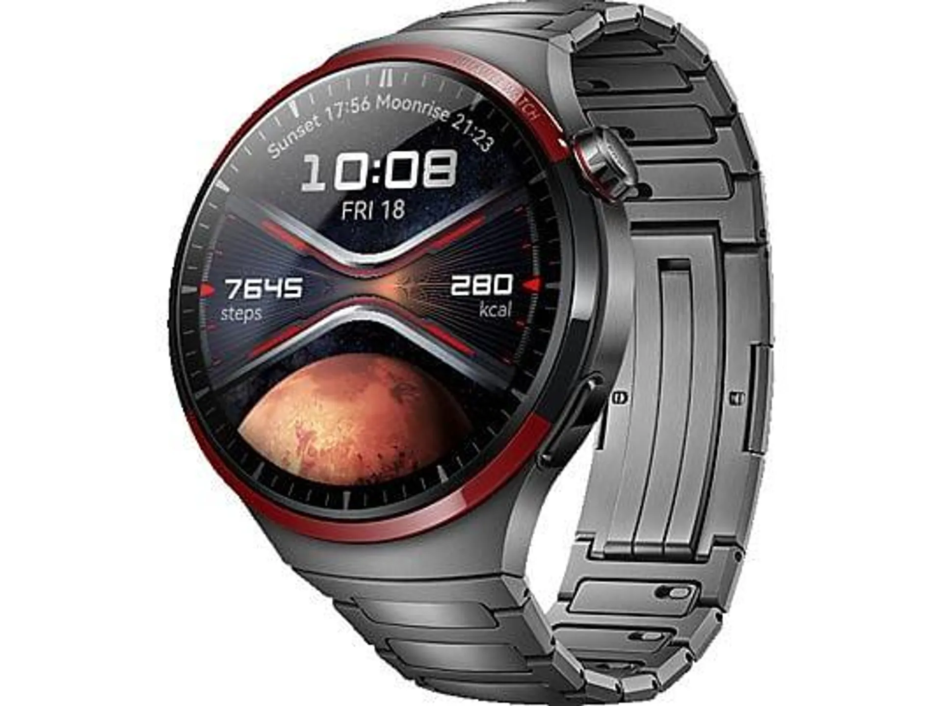 HUAWEI Watch 4 Pro Space Edition Smartwatches Titanium Titanium, 140-210 mm, Dunkelgrau