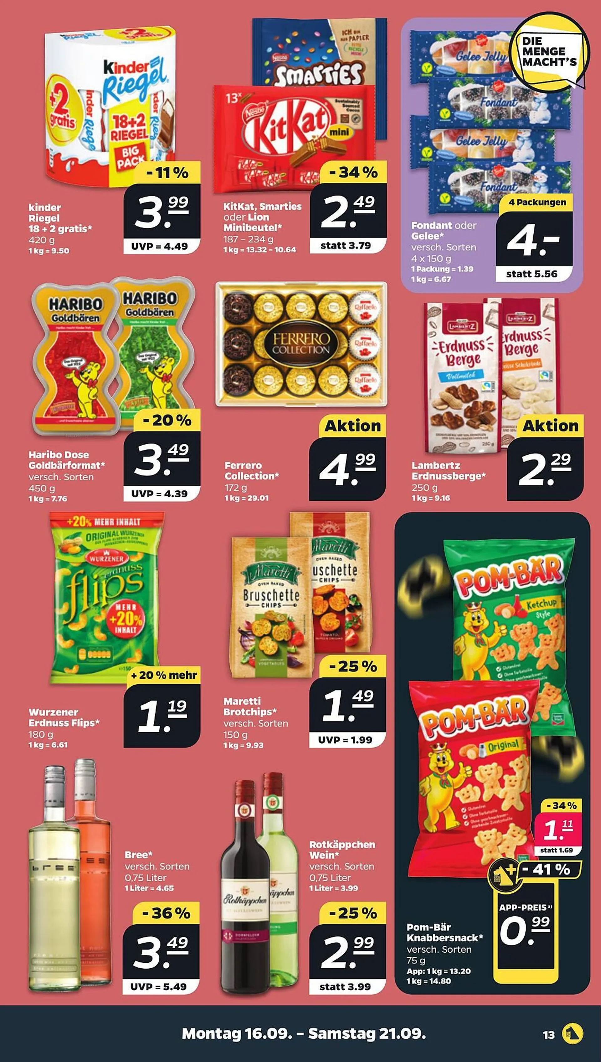 NETTO Prospekt von 16. September bis 21. September 2024 - Prospekt seite 13