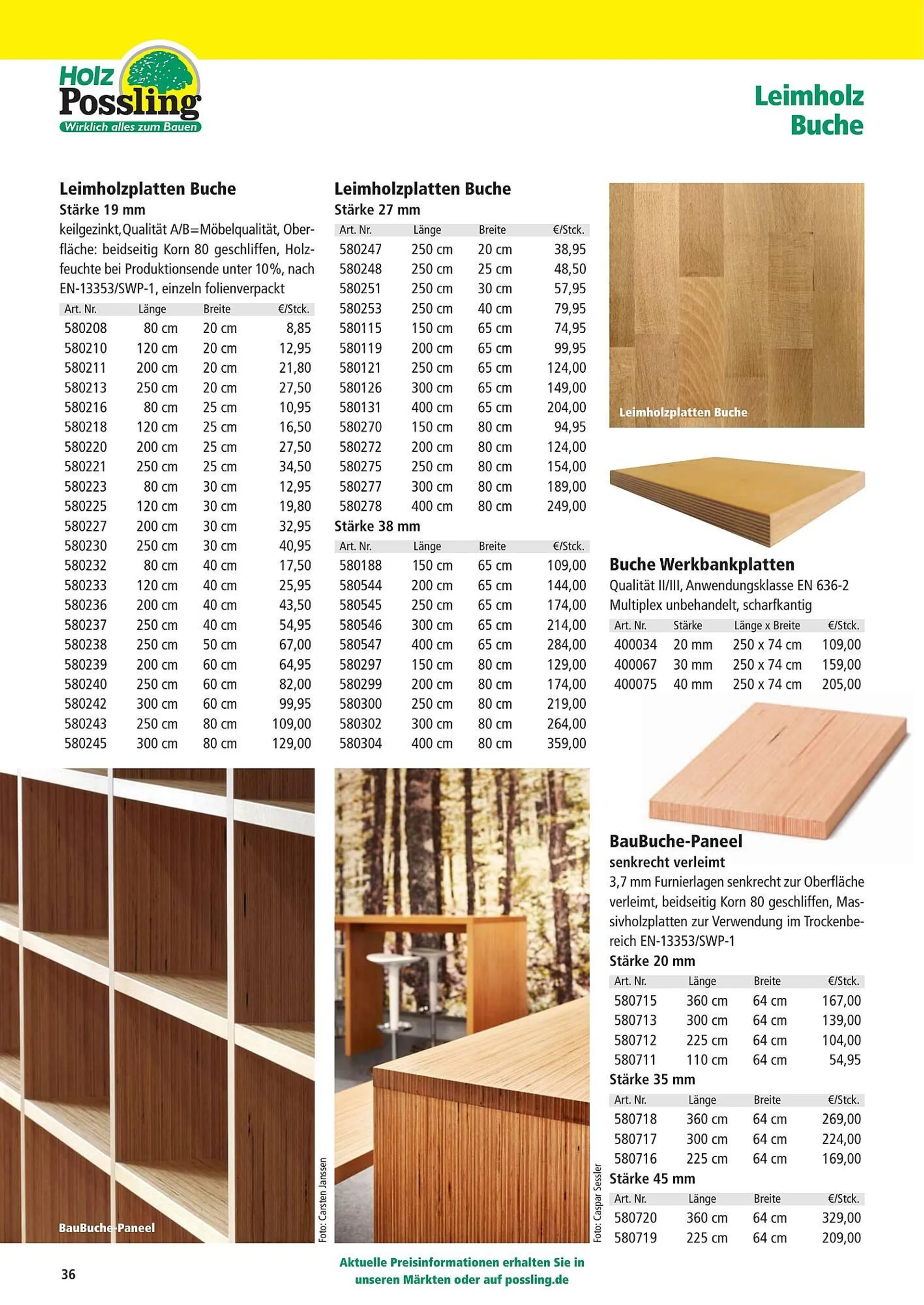 Holz Possling Prospekt - 36