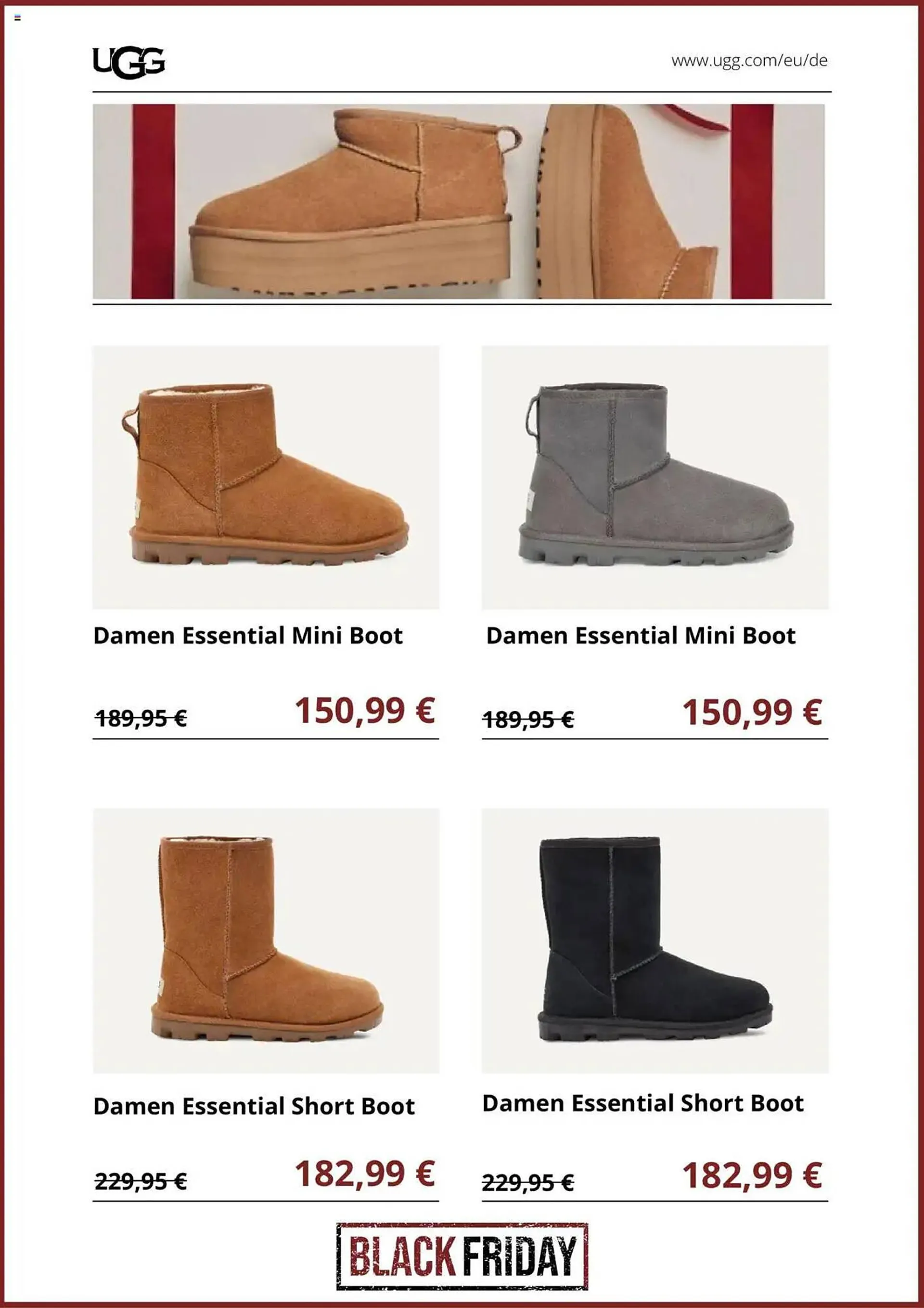 UGG Prospekt von 27. November bis 2. Dezember 2024 - Prospekt seite 2