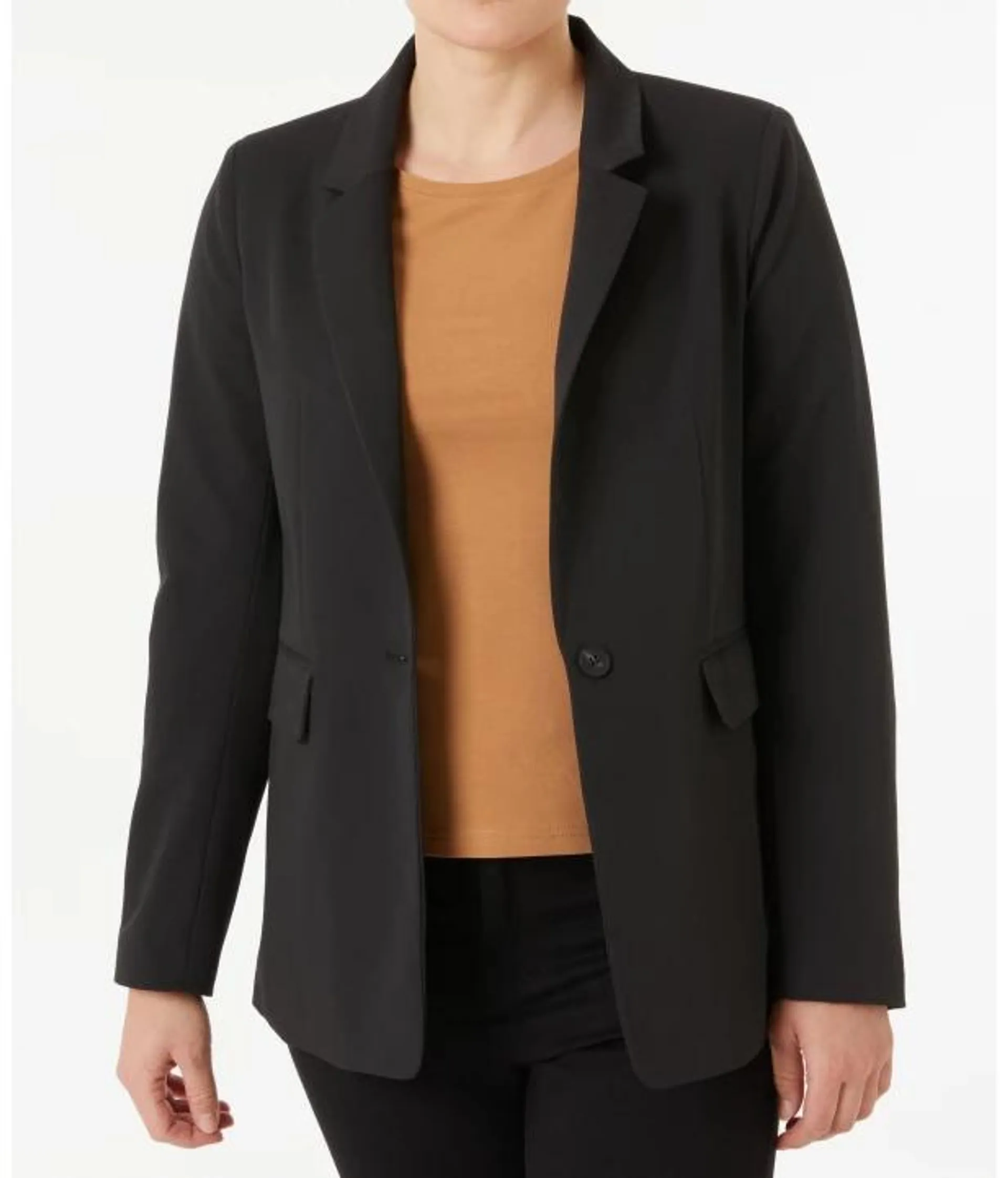 Schwarzer Blazer