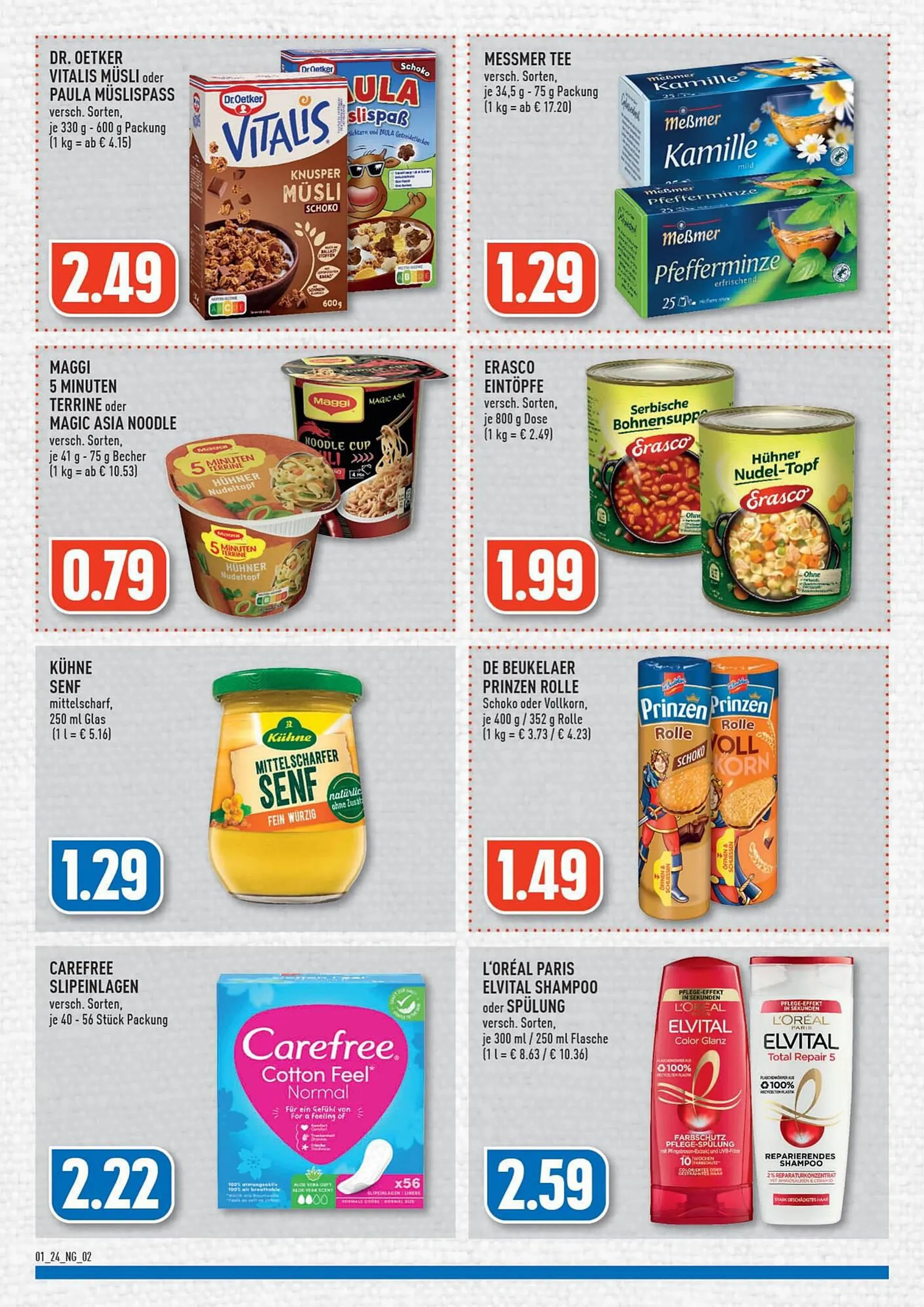 EDEKA Prospekt von 2. Januar bis 2. Januar 2024 - Prospekt seite 2