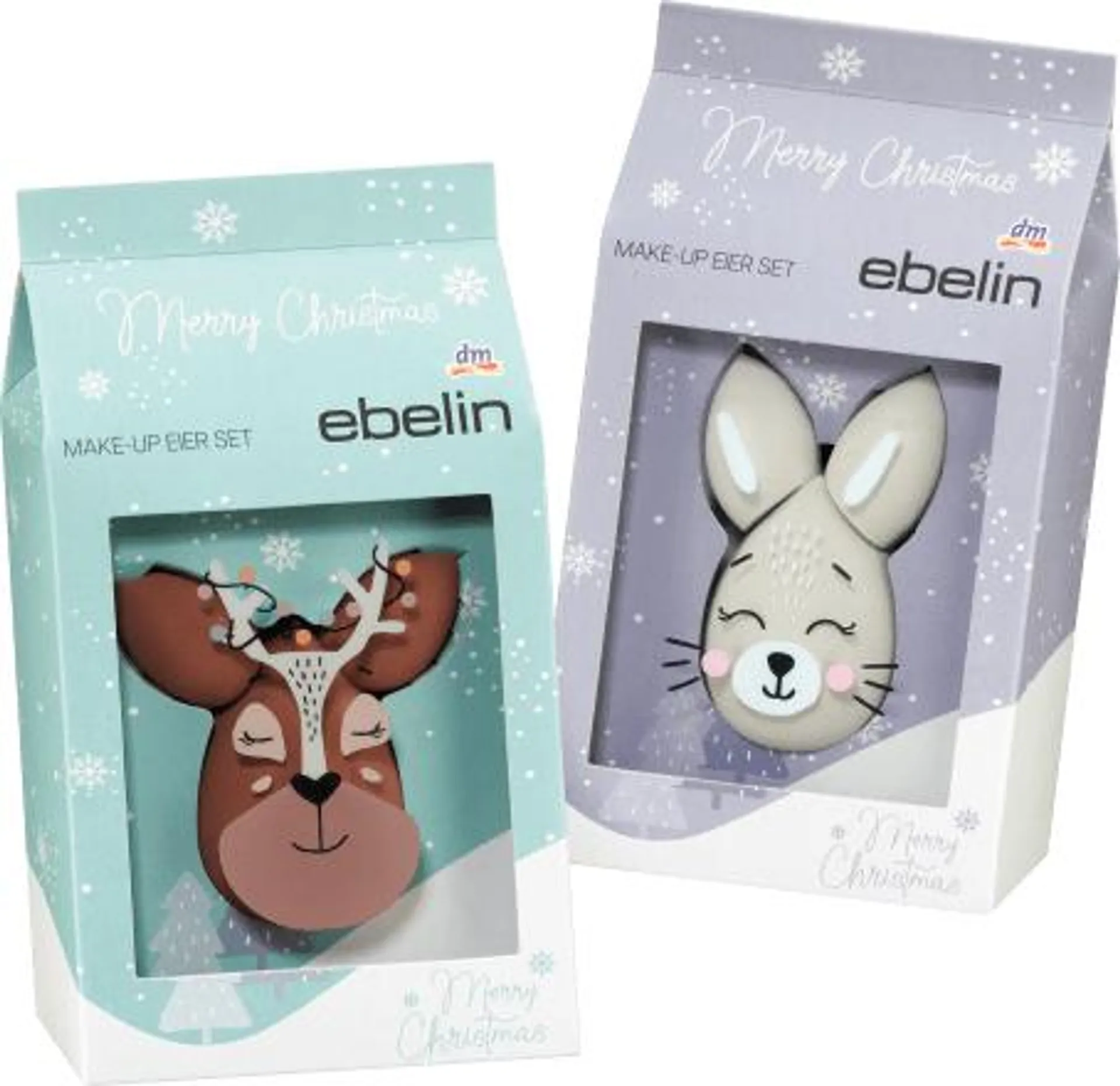 Geschenkset Make-up Eier Reh und Hase 3tlg, 1 St