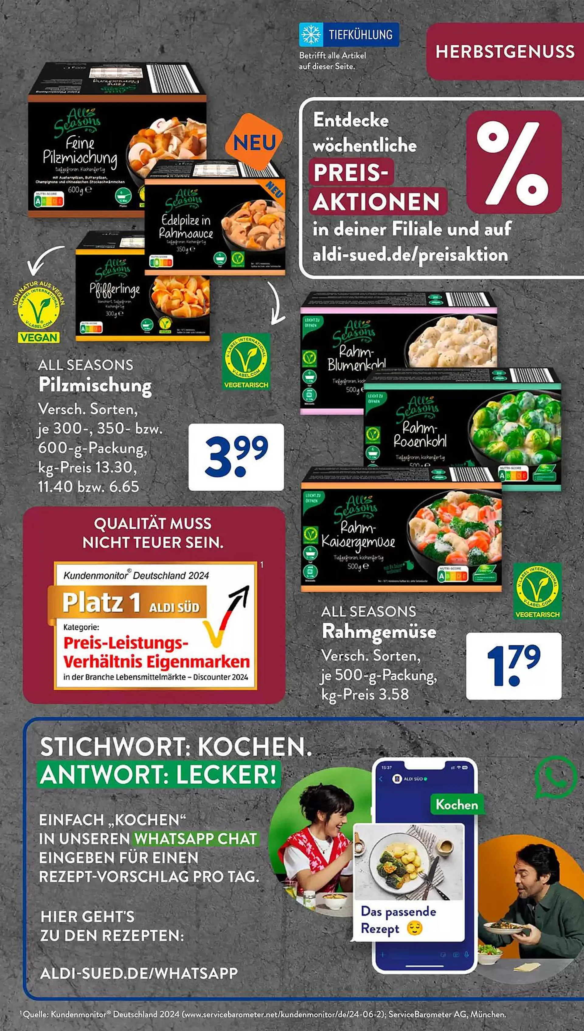 Aldi Süd Prospekt von 16. Oktober bis 31. Oktober 2024 - Prospekt seite 9