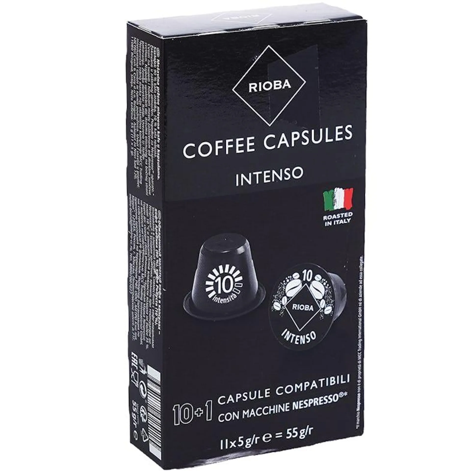 Rioba Kaffeekapseln Intenso 11 Kapseln (55 g)