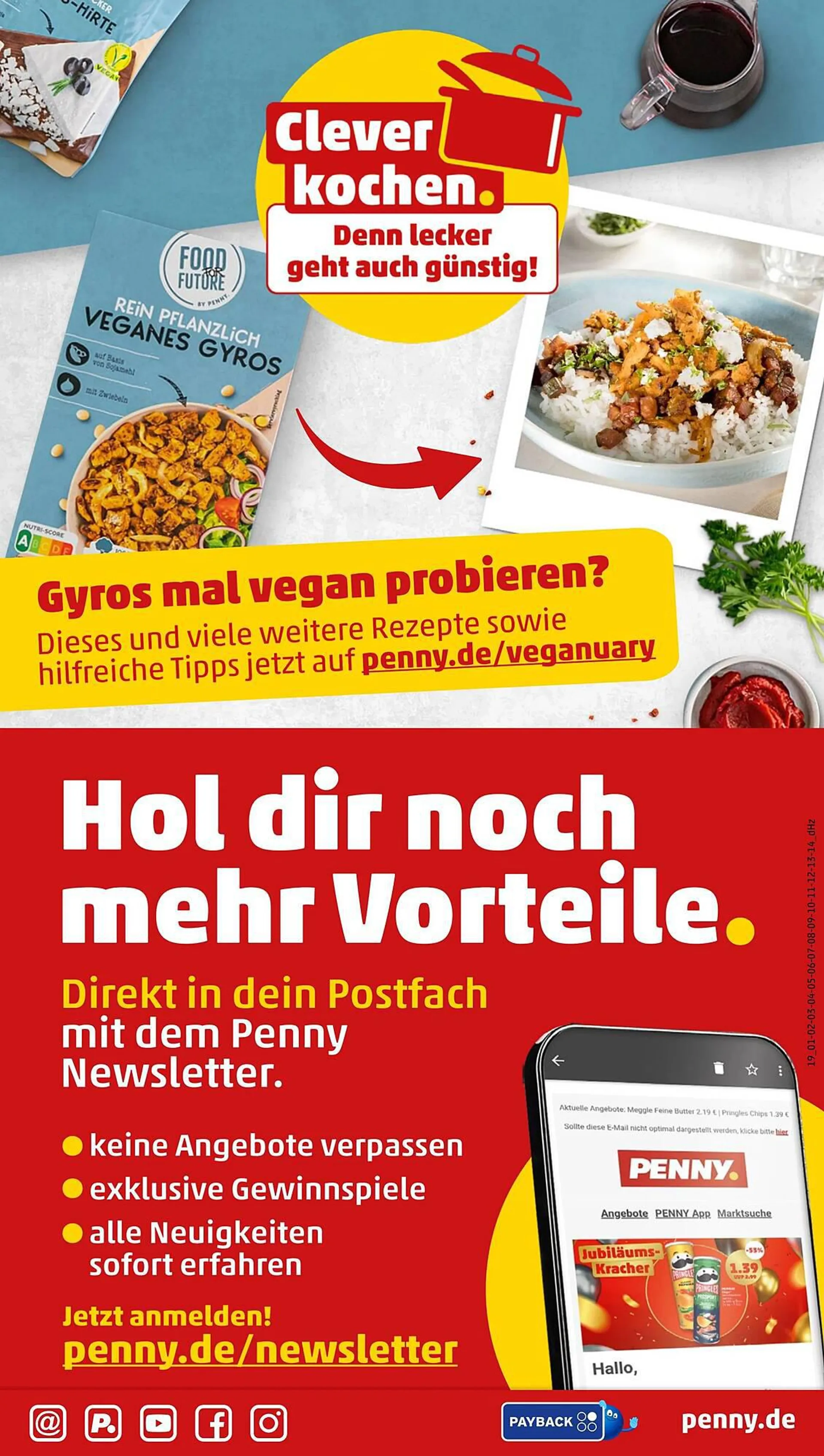 PENNY Prospekt von 2. Januar bis 6. Januar 2024 - Prospekt seite 19