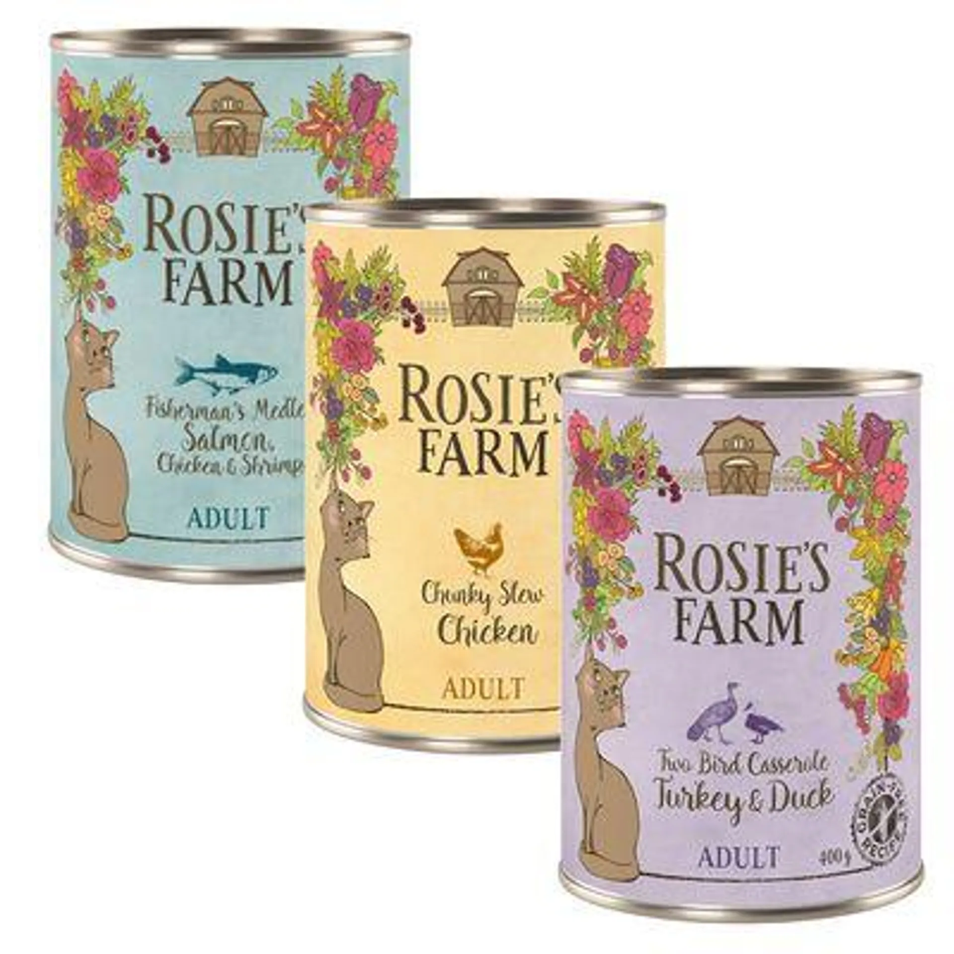 Rosie's Farm Adult 12 x 400 g zum Sonderpreis!