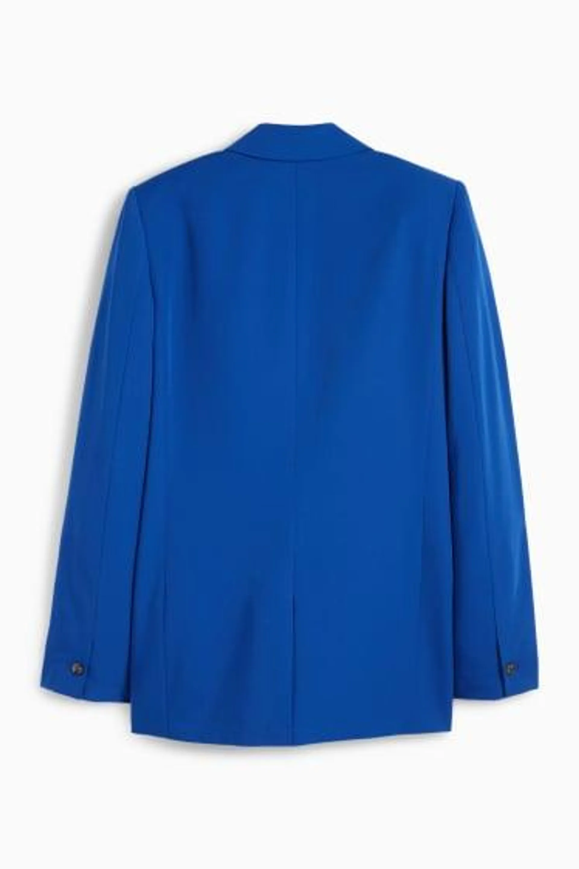 Oversized long blazer