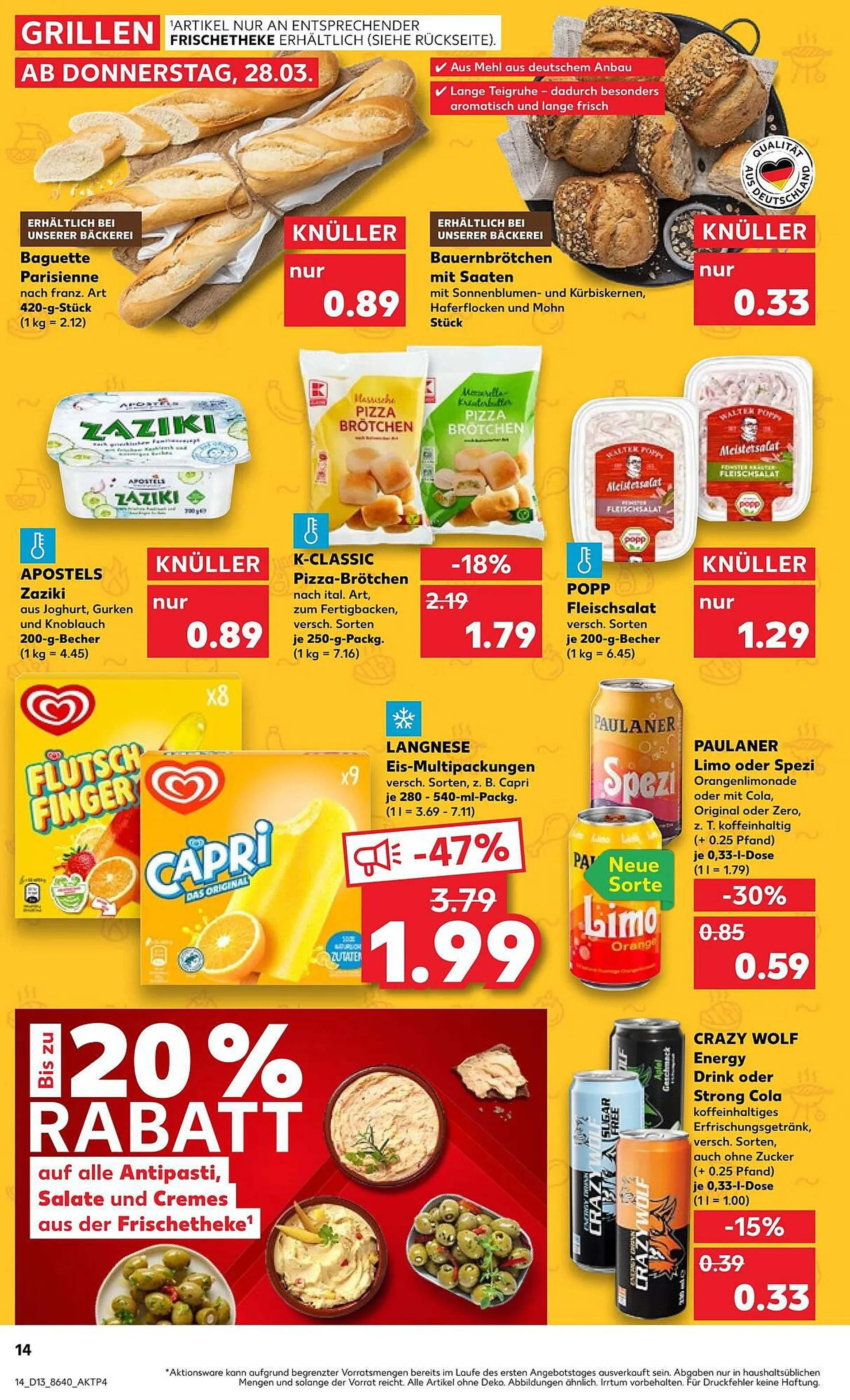 Kaufland Prospekt von 1. April bis 3. April 2024 - Prospekt seite 17