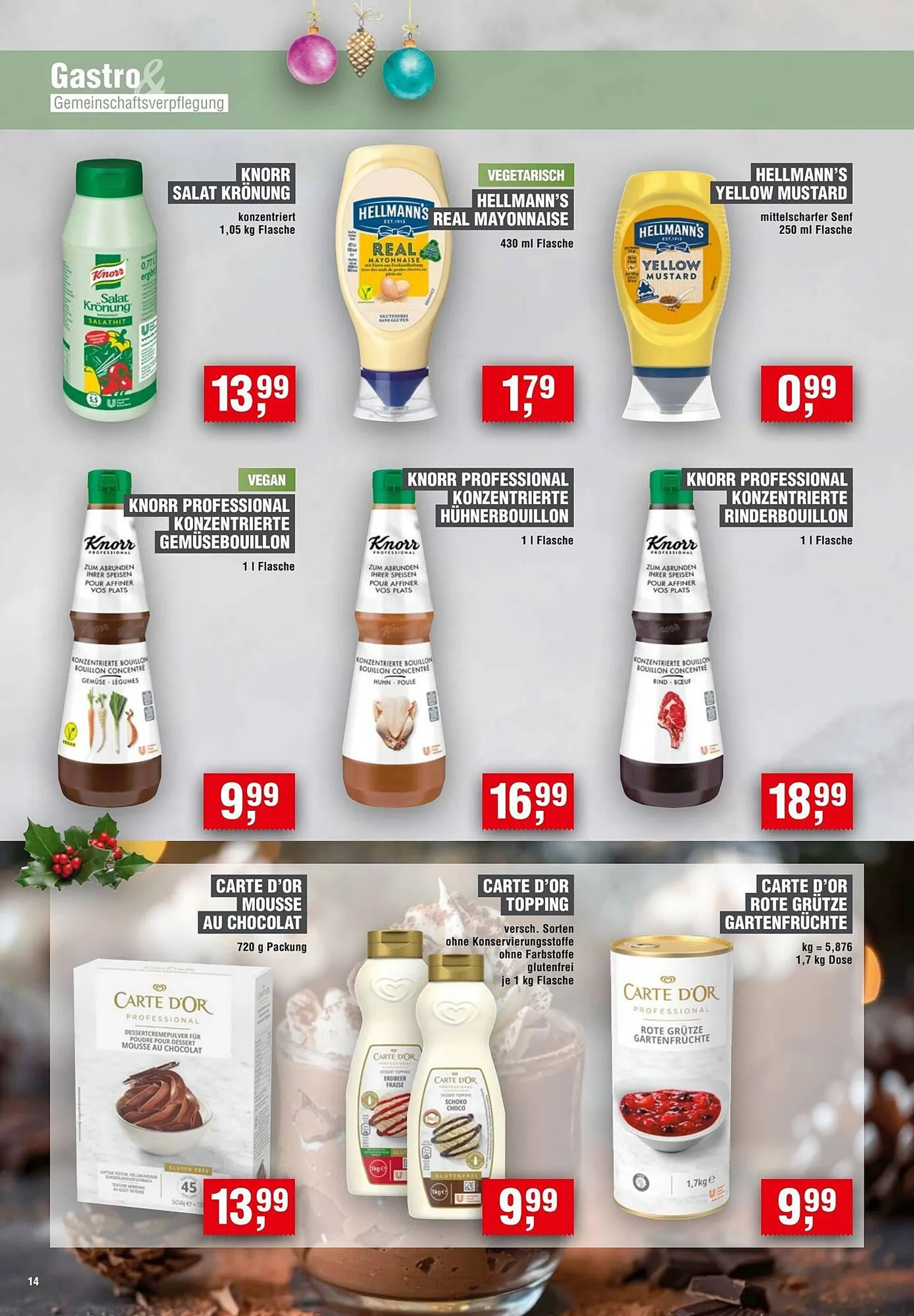 Handelshof Prospekt von 2. Dezember bis 31. Dezember 2024 - Prospekt seite 14