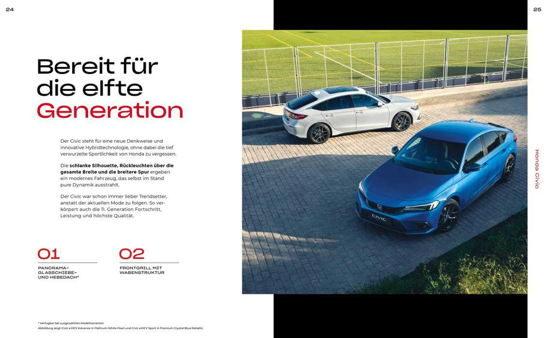 Honda CIVIC BROSCHÜRE von 11. April bis 11. April 2025 - Prospekt seite 13