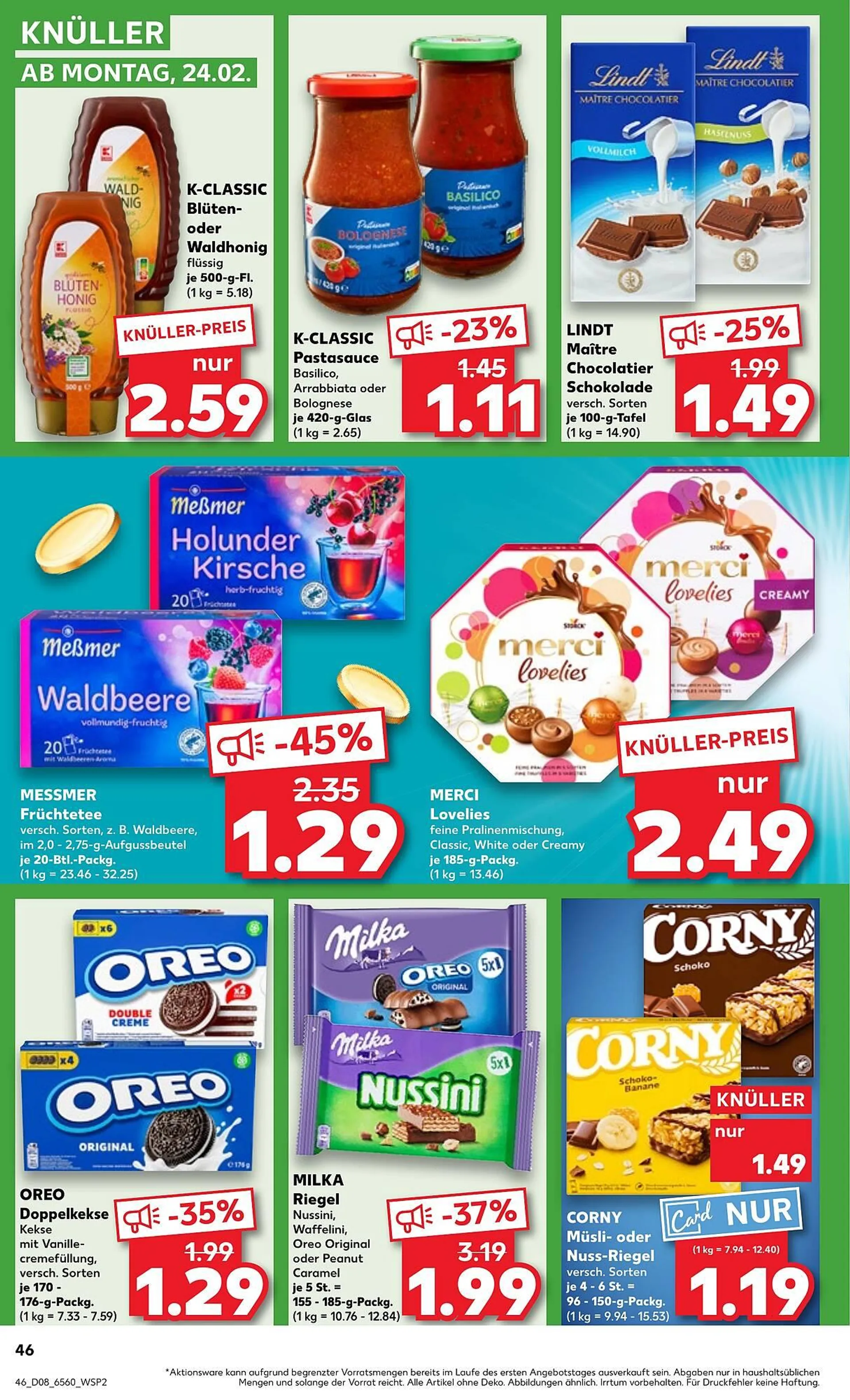 Kaufland Prospekt von 20. Februar bis 26. Februar 2025 - Prospekt seite 46