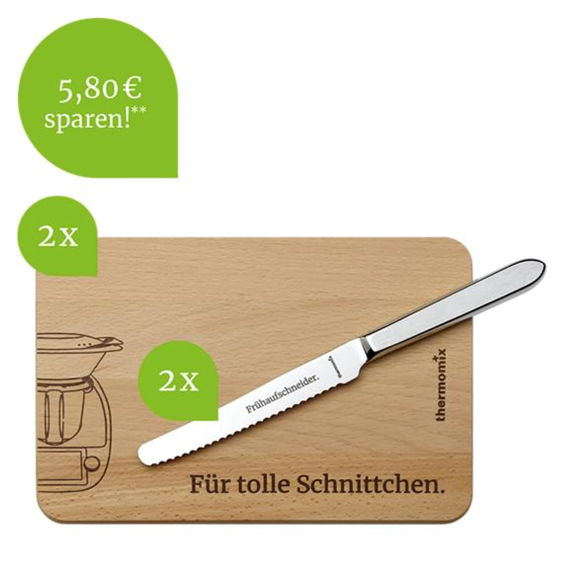 Thermomix® Brotzeit-Set für zwei