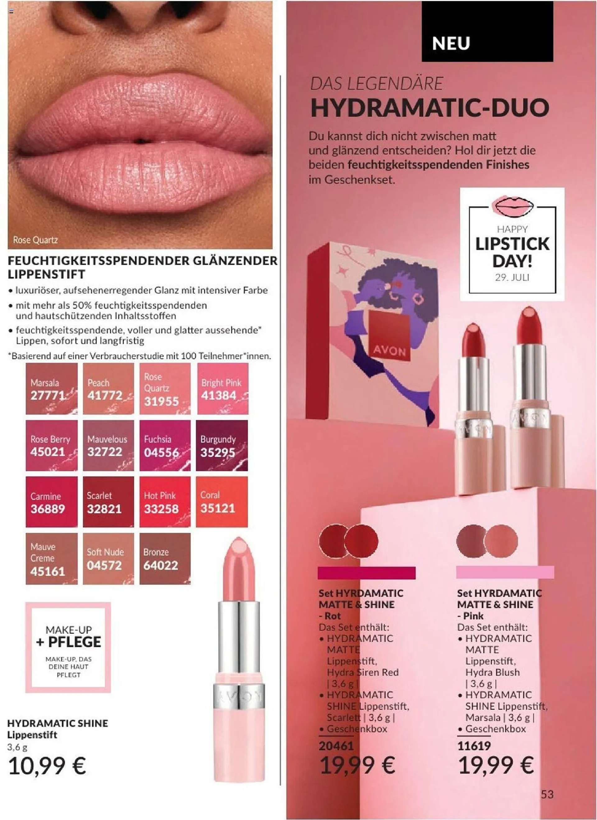 Avon Prospekt von 1. Juli bis 31. Juli 2024 - Prospekt seite 53