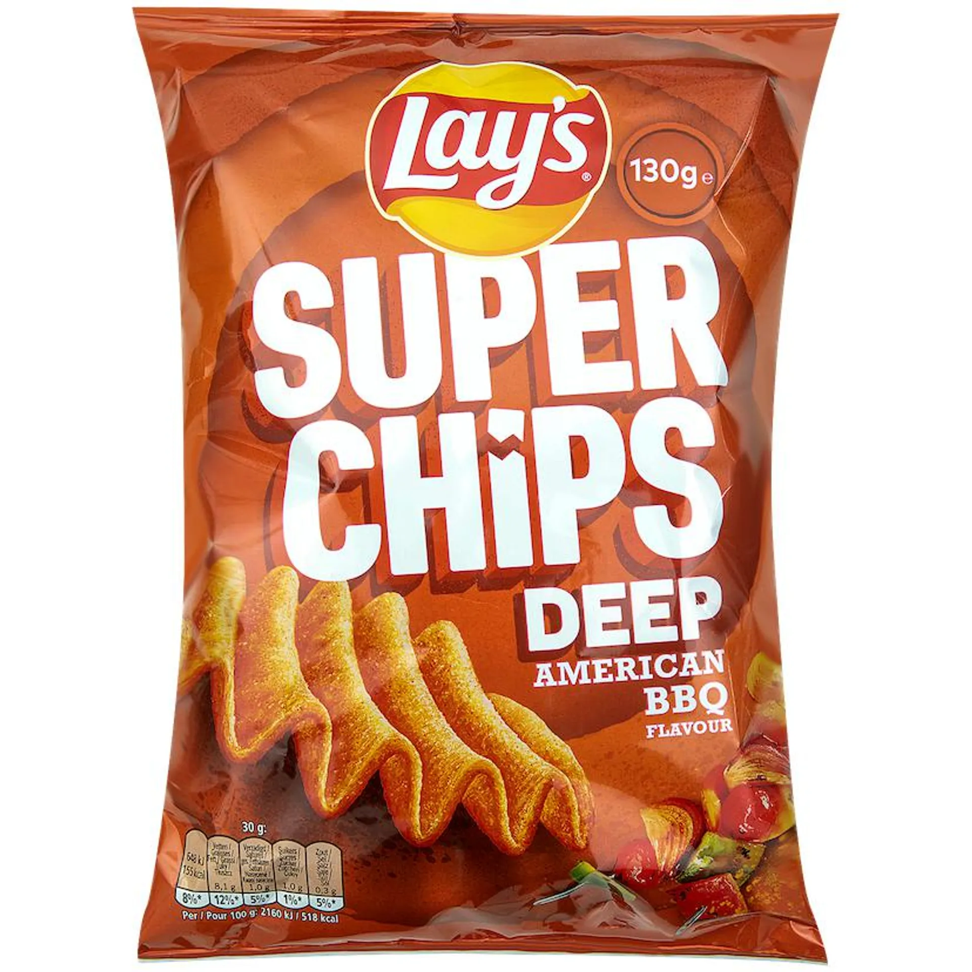 Lay's Super Chips Deep American BBQ