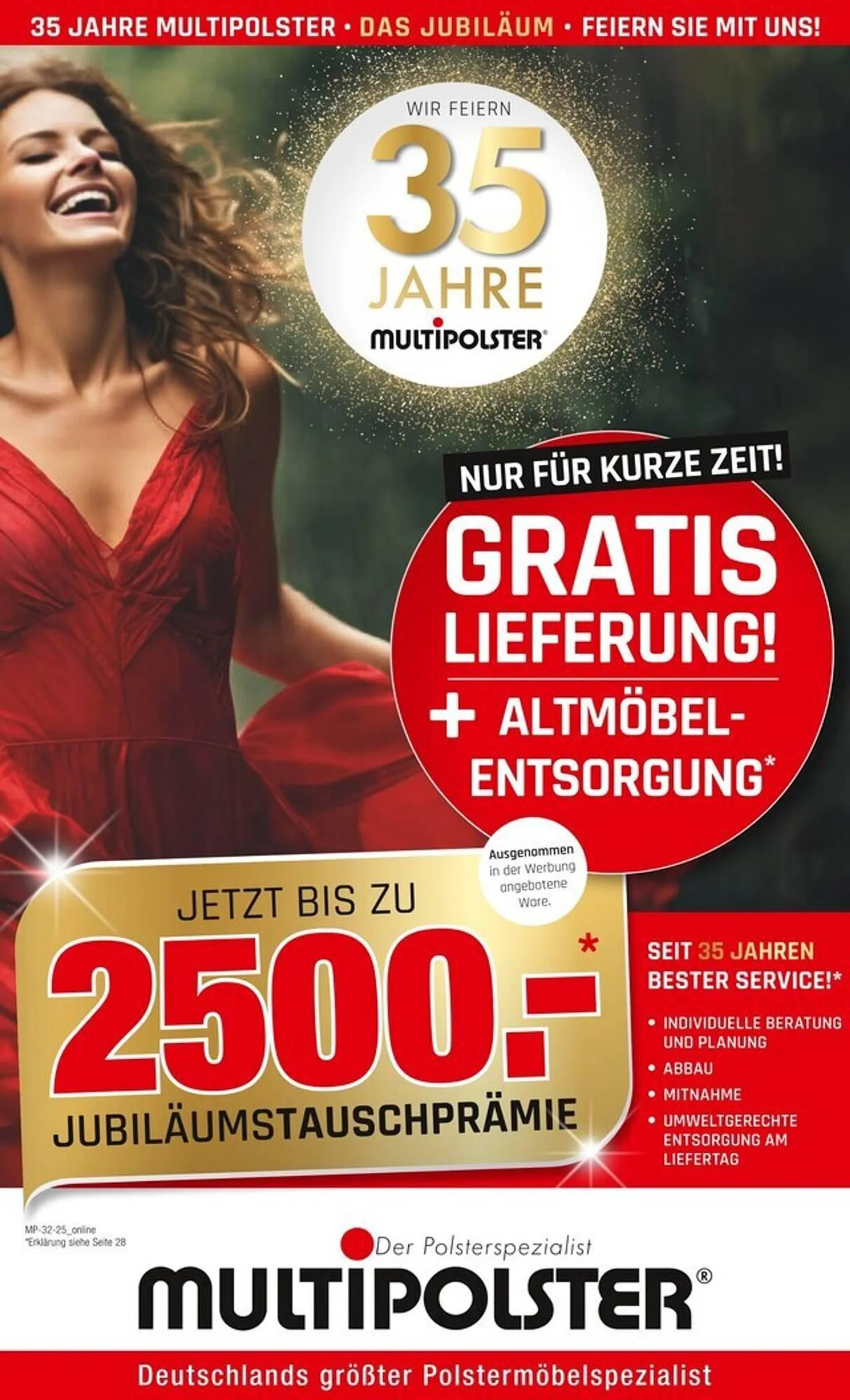 Multipolster Prospekt von 1. August bis 30. August 2025 - Prospekt seite 1