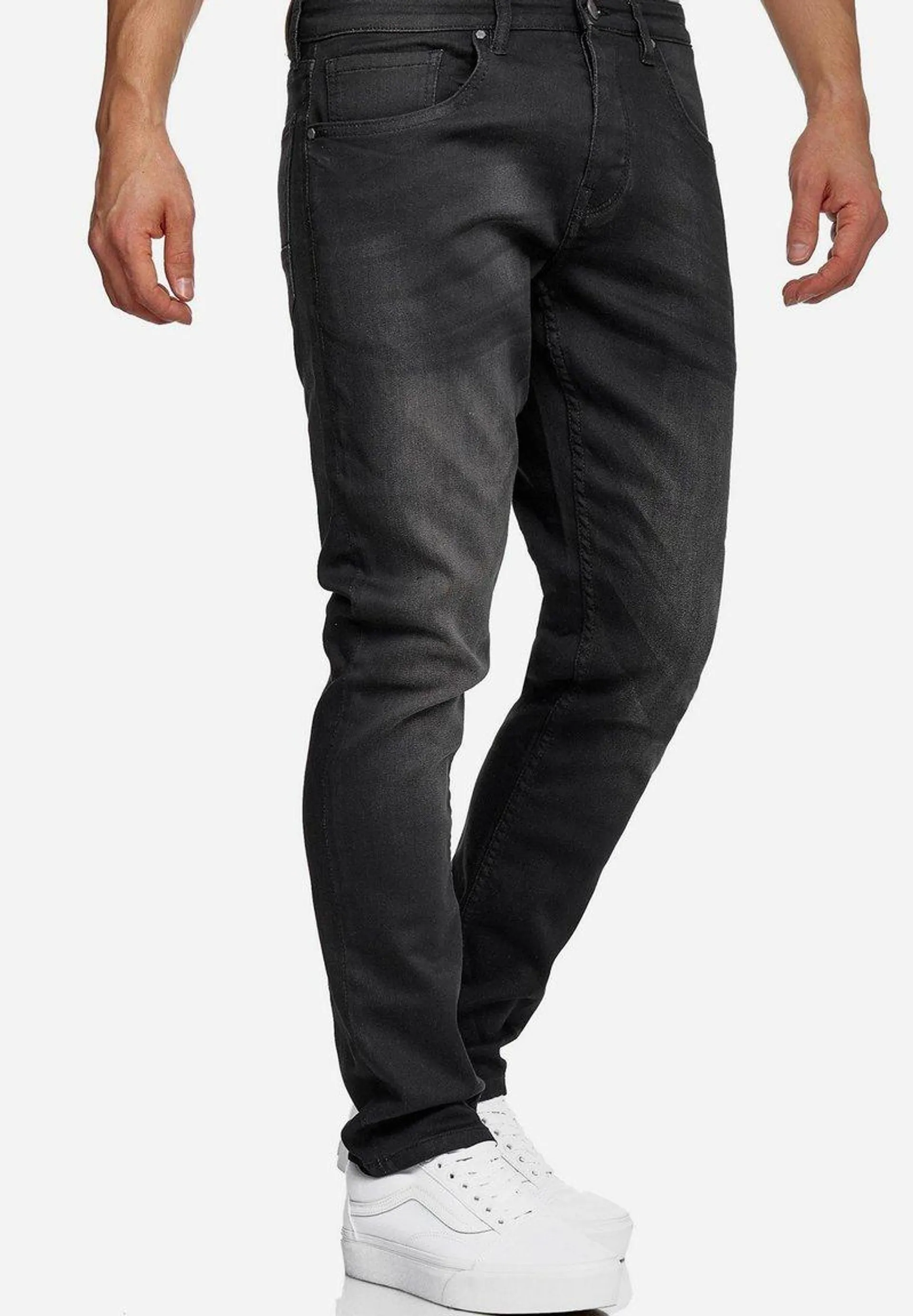 Straight leg jeans - schwarz