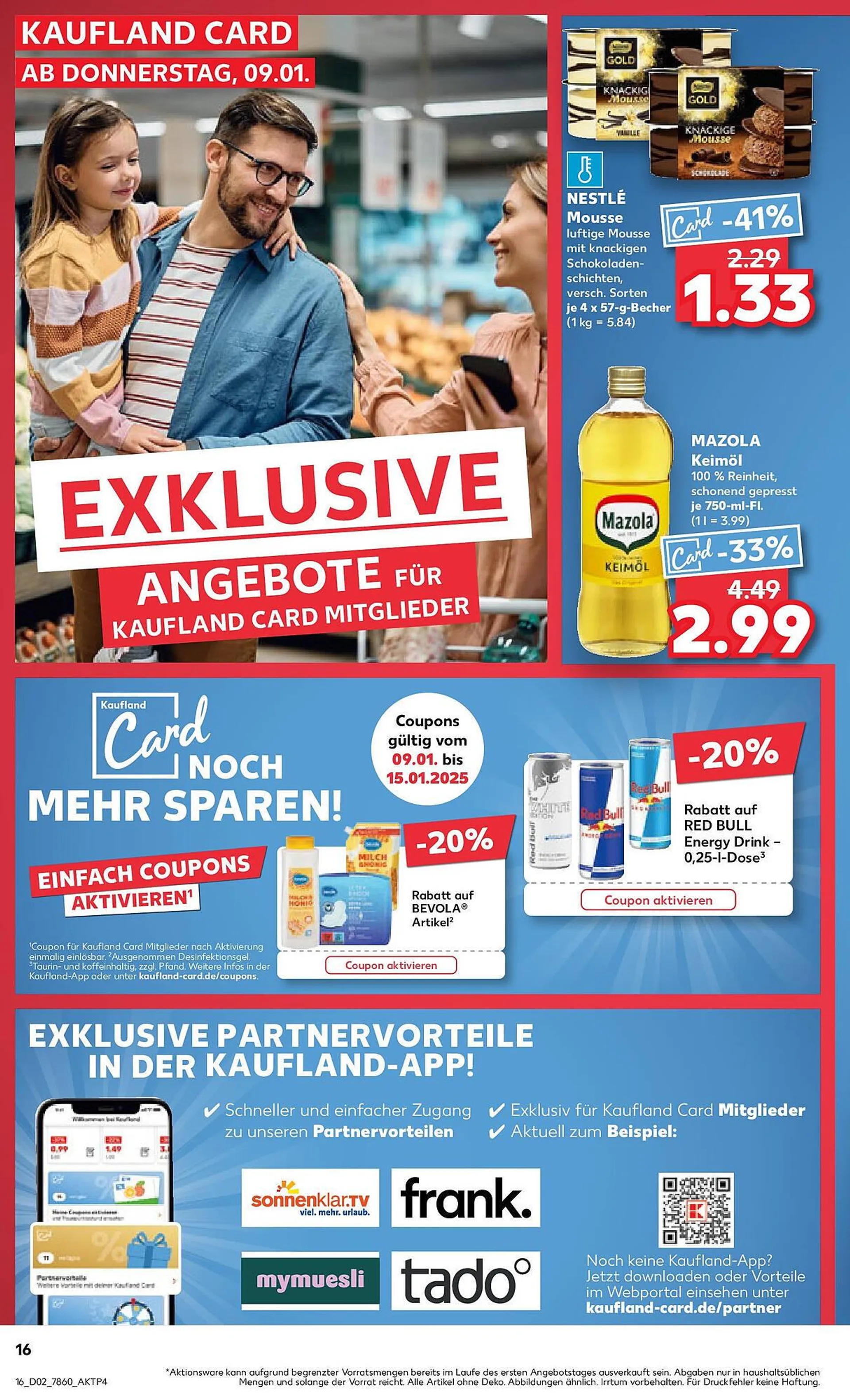 Kaufland Prospekt von 9. Januar bis 15. Januar 2025 - Prospekt seite 16