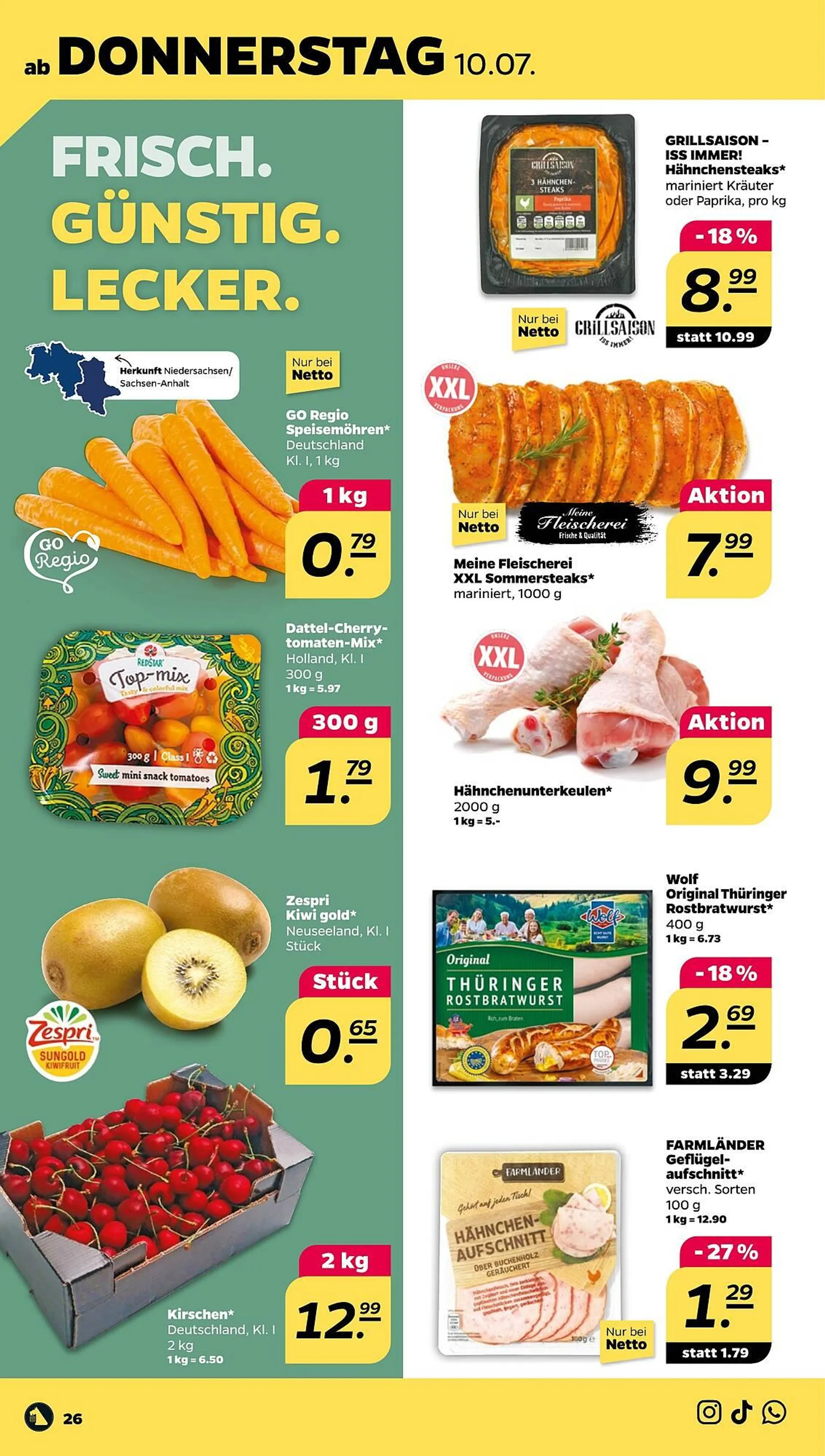 NETTO Prospekt von 7. Juli bis 12. Juli 2025 - Prospekt seite 30