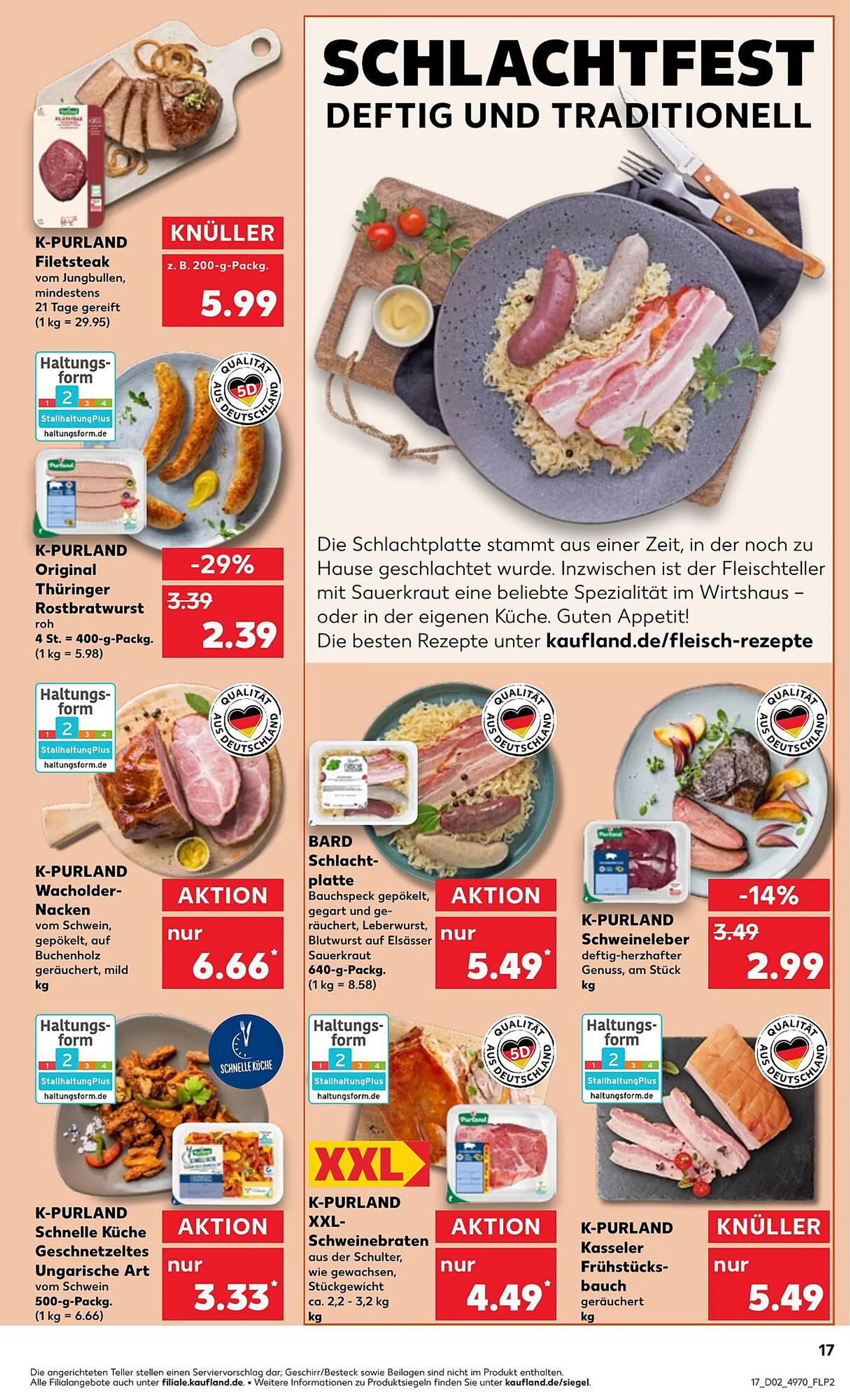 Kaufland Prospekt von 11. Januar bis 17. Januar 2024 - Prospekt seite 17